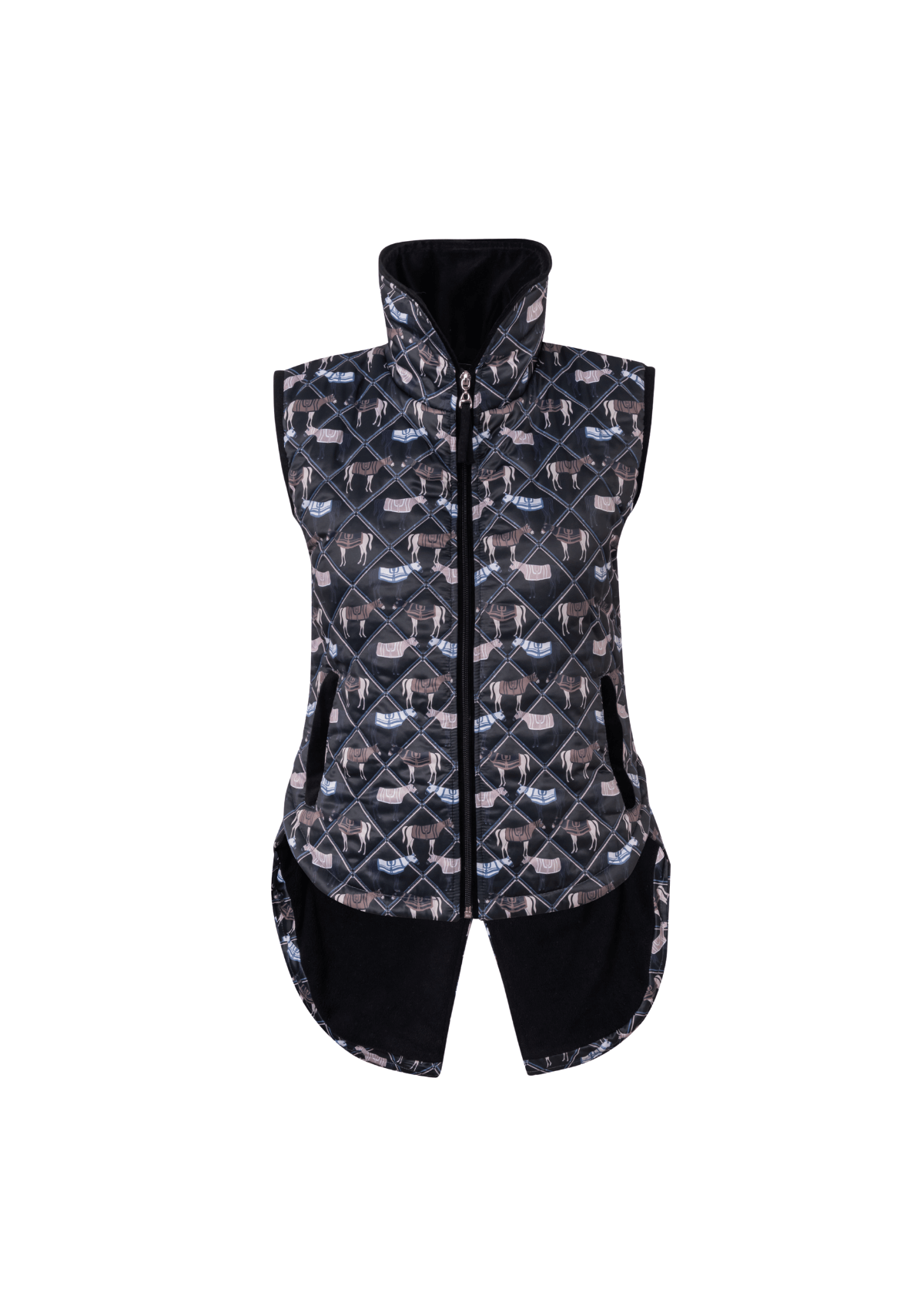 Florence Barn Vest | Victory Print | Midnight