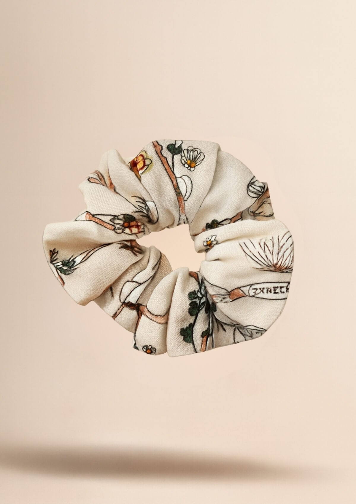 Hair Scrunchie | Herbaria Print