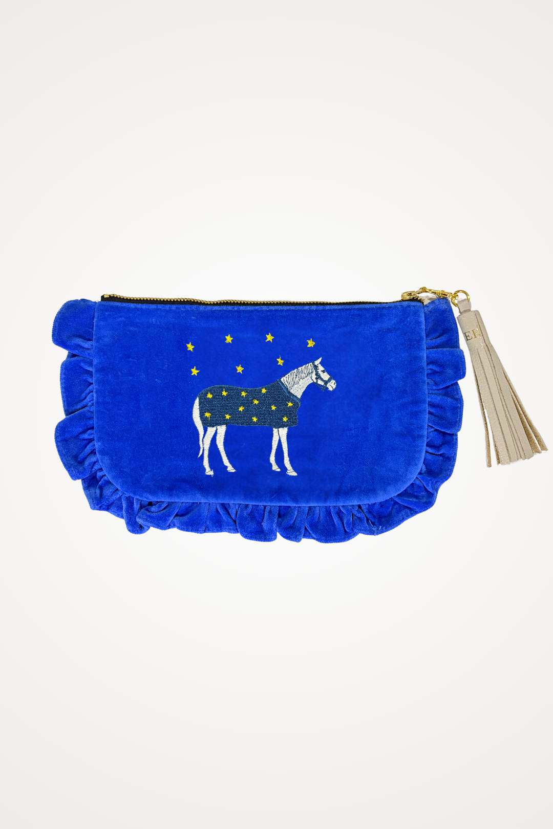 Embroidered Pouch | Lucky Horses | Small