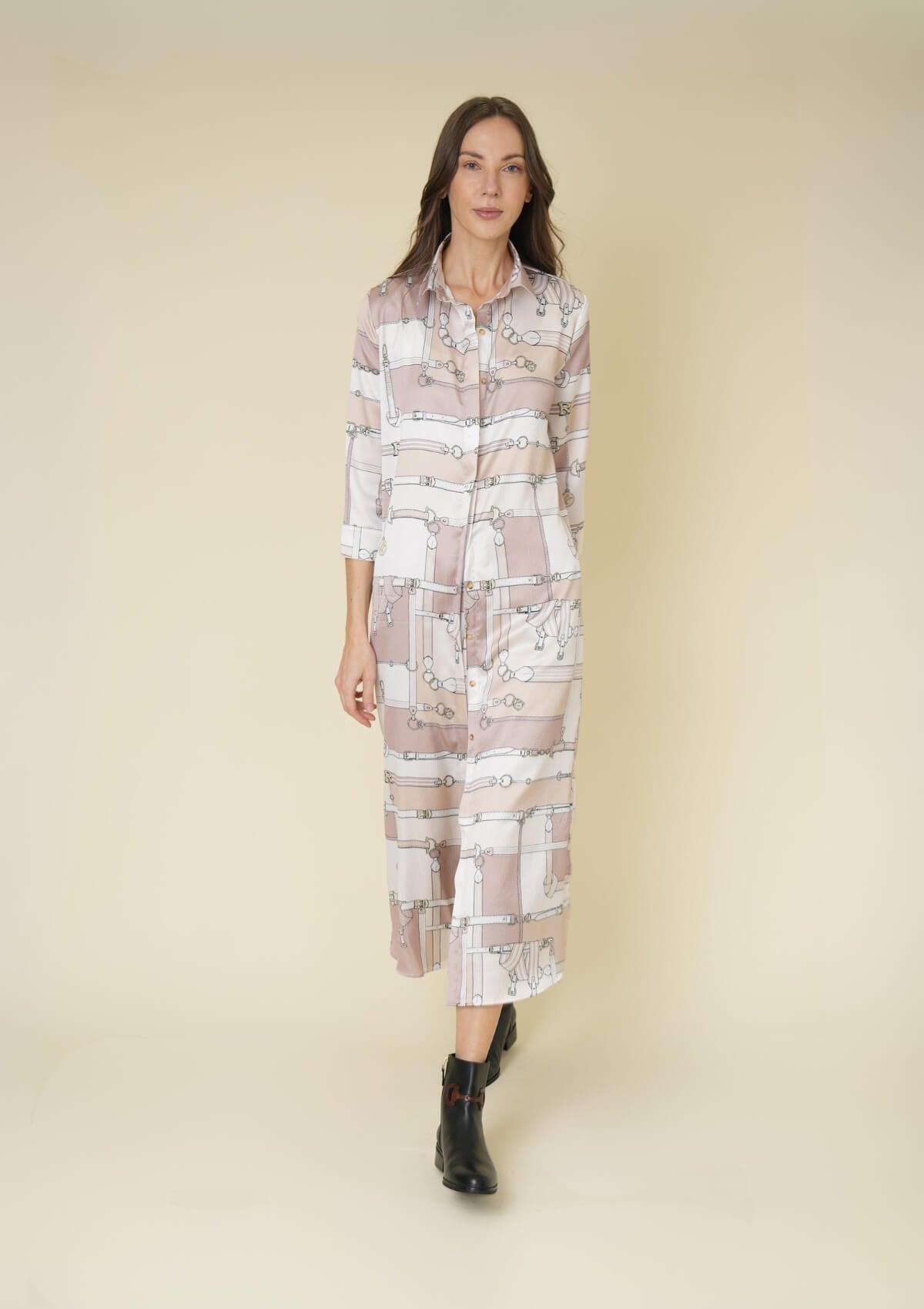 Victoria Tunic-Dress | Jubilea Print | Rose Blush