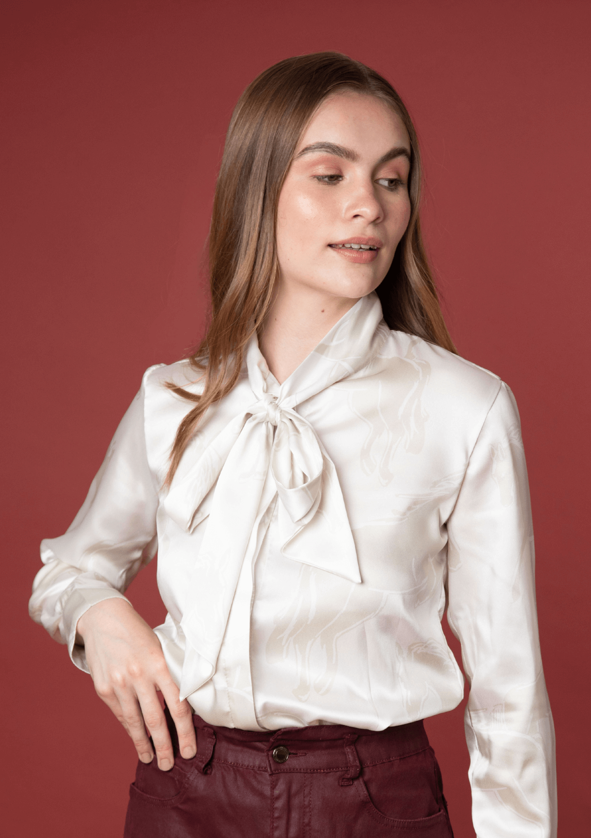 Noelle Blouse | Volt Print