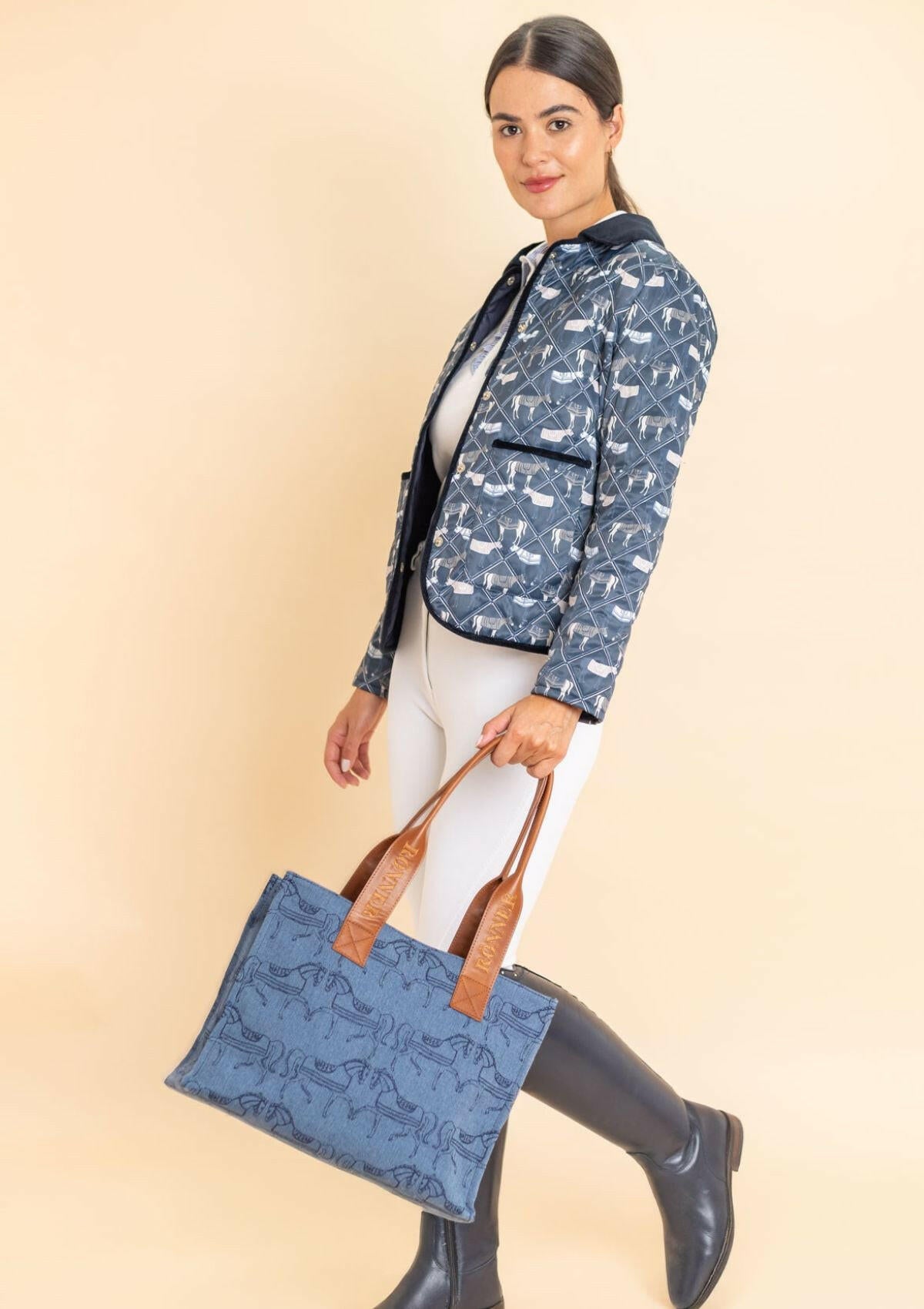 The Clarion Tote | Blue