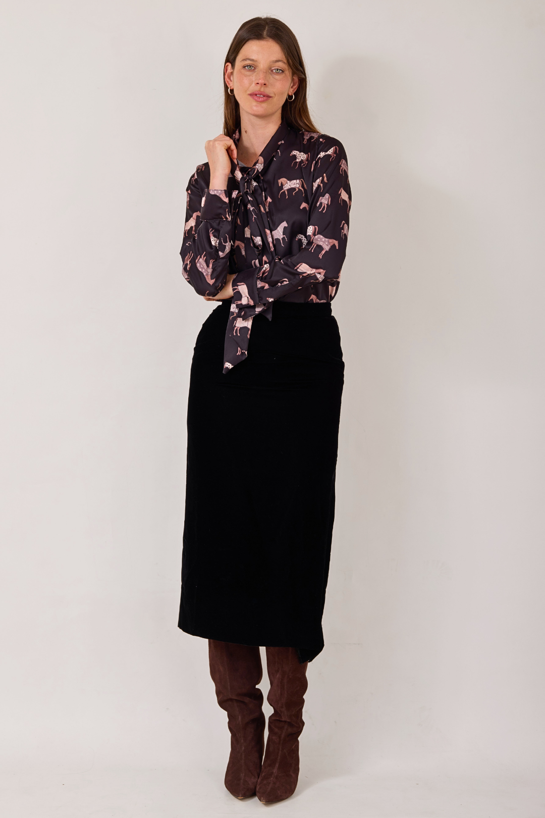 Noelia Sateen Blouse