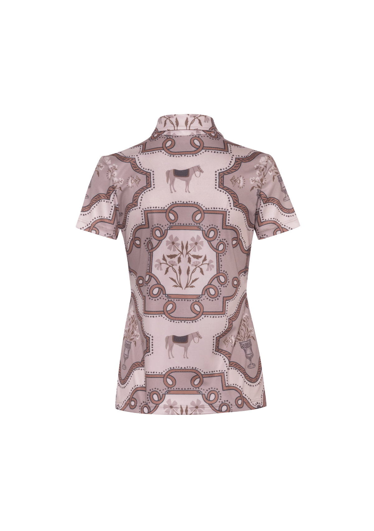 Veranda Polo-Shirt | Short Sleeve | Nude Blush