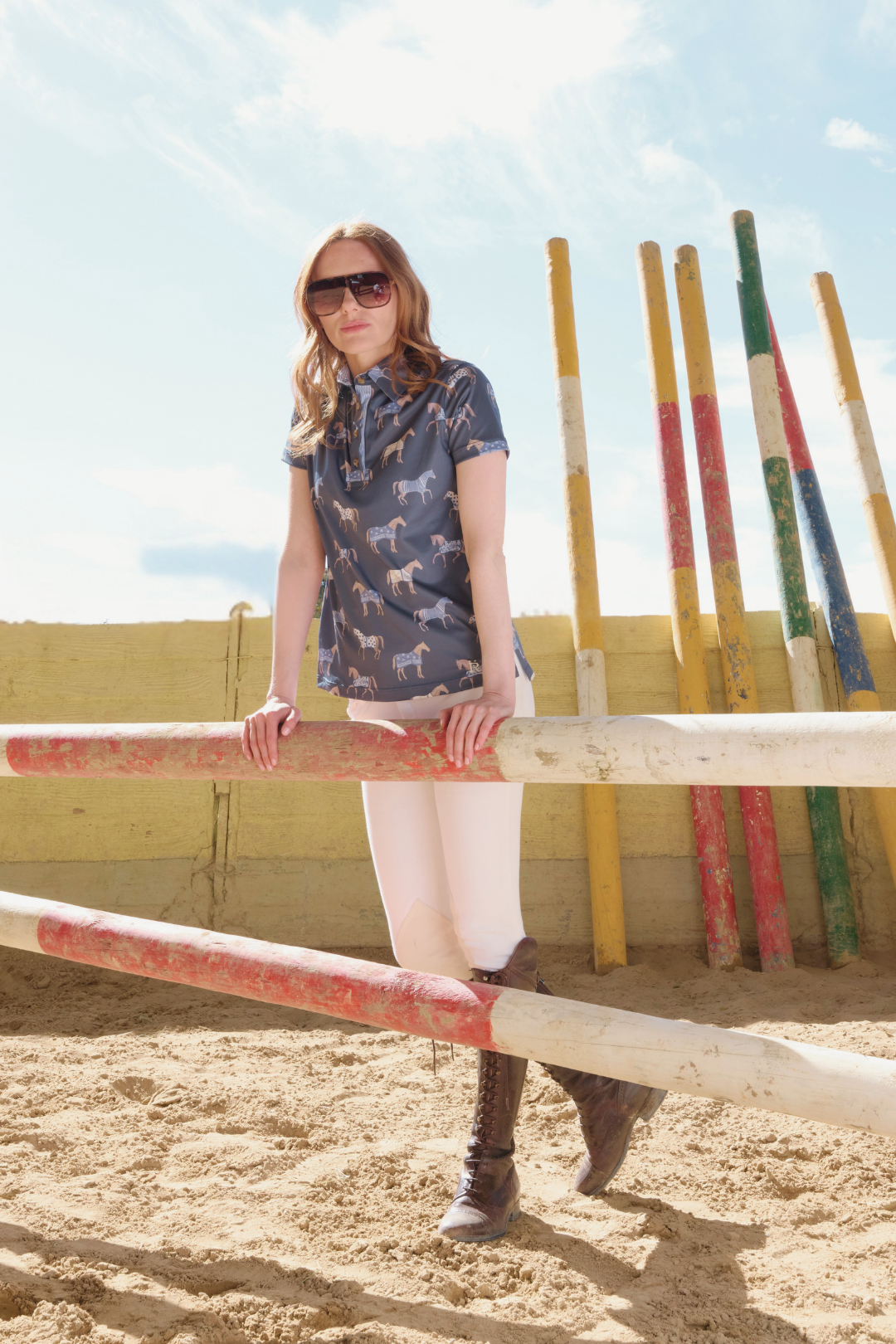 Poise Printed Polo Shirt