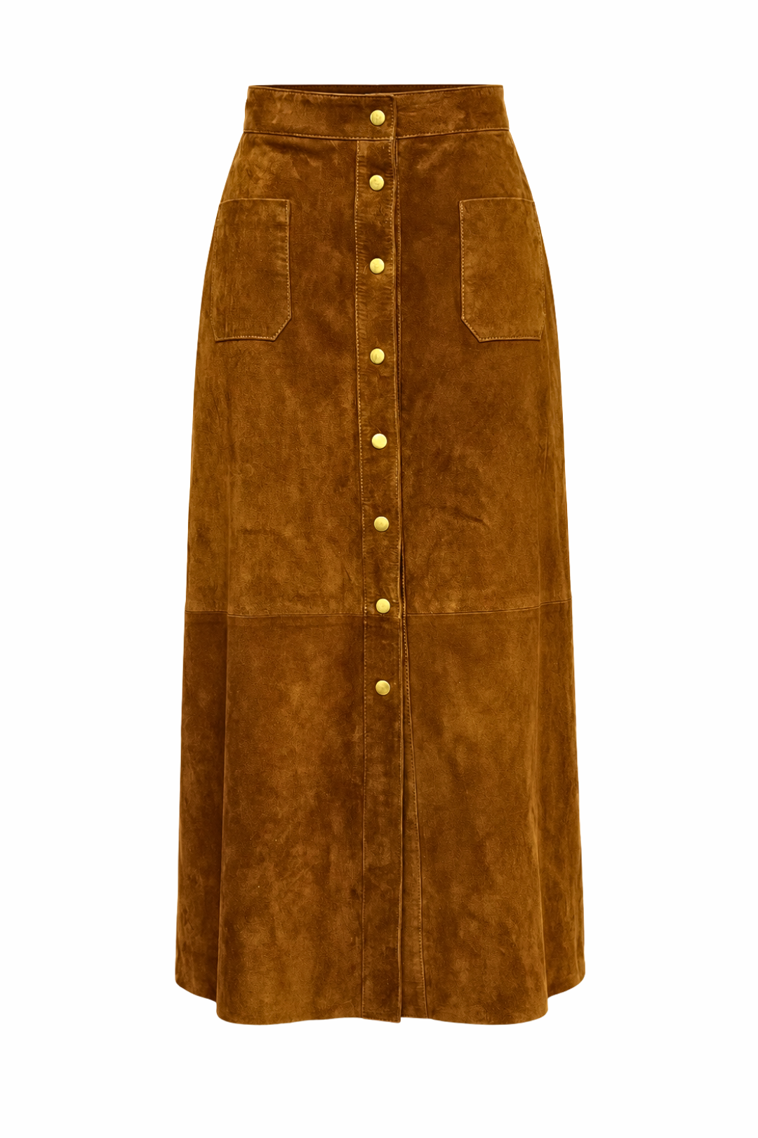 Palomino Suede Maxi Skirt