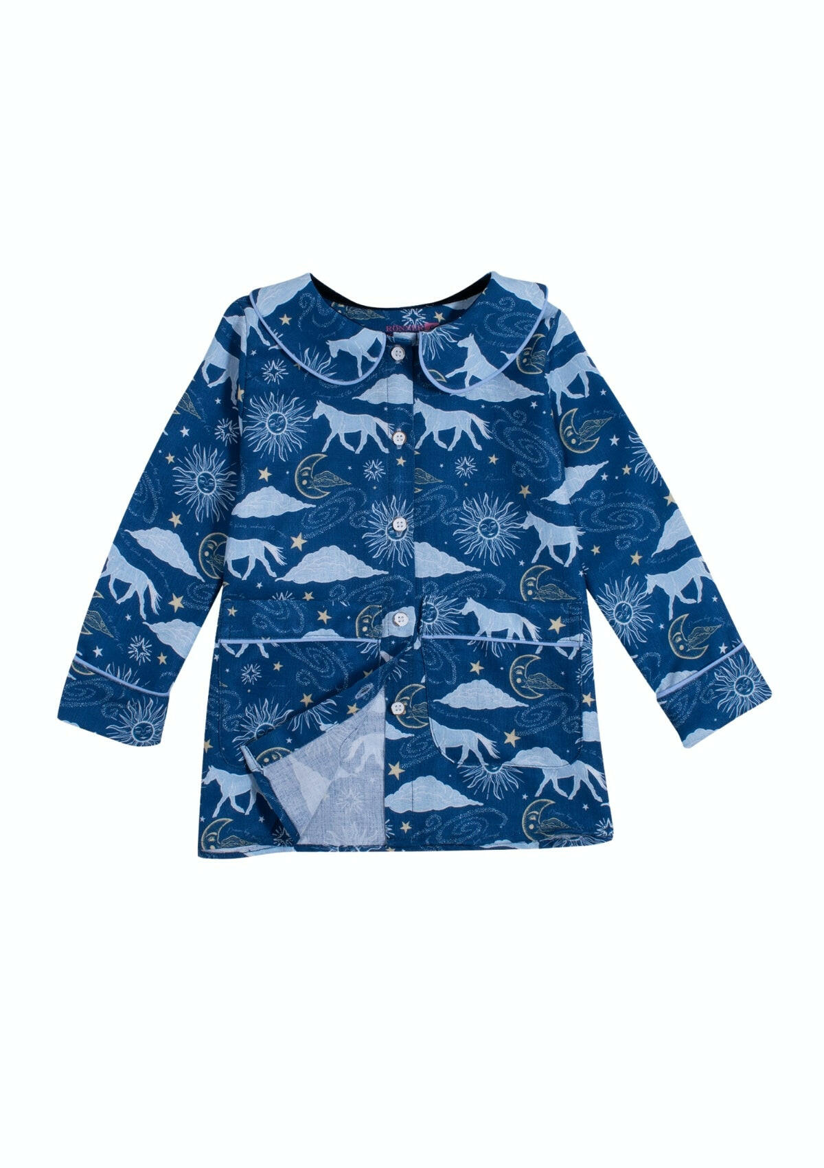 Astral Print Long Sleeve | Children's PJ'S | Blue