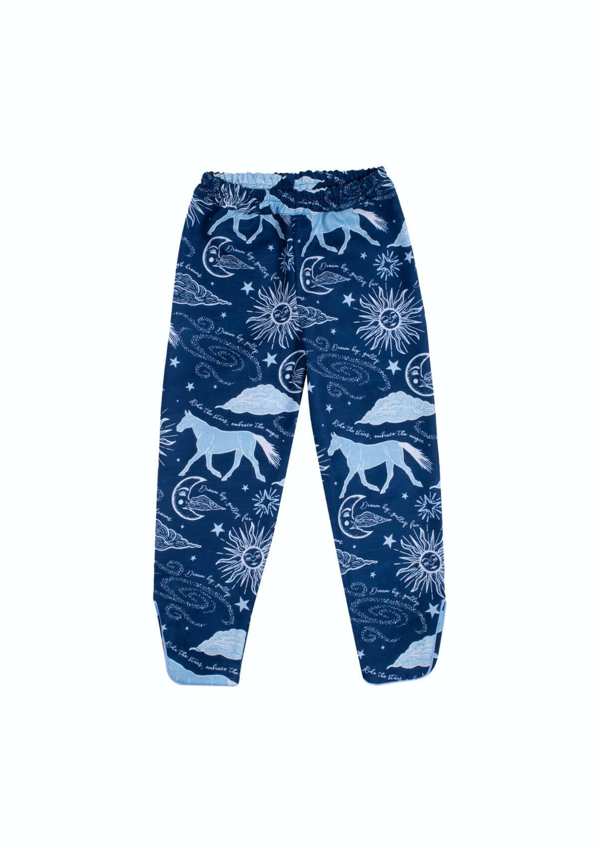 Astral Print Long Sleeve | Children's PJ'S | Navy & Blue