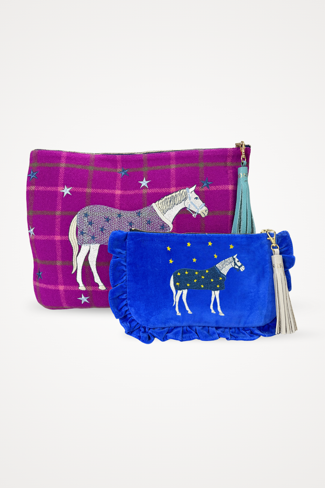 Embroidered Pouch | Lucky Horses