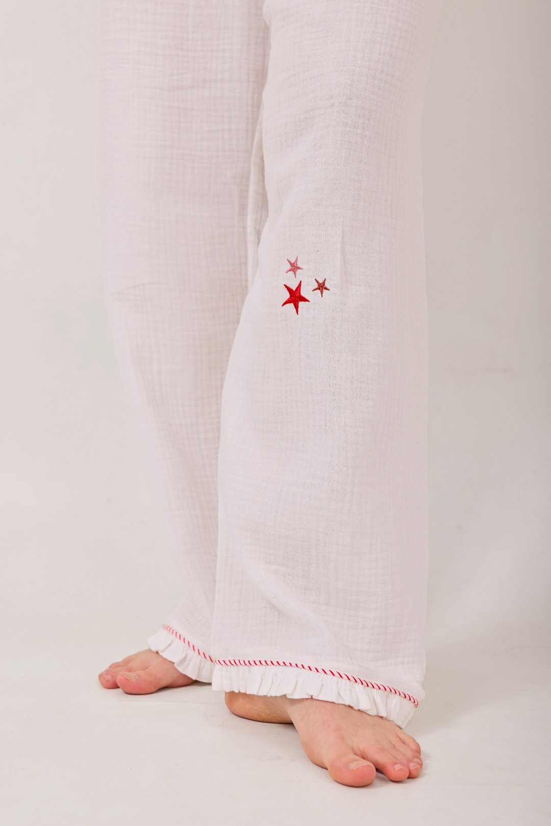 Lucky Stars Horses Pajama Set | Cranberry Limited Edition