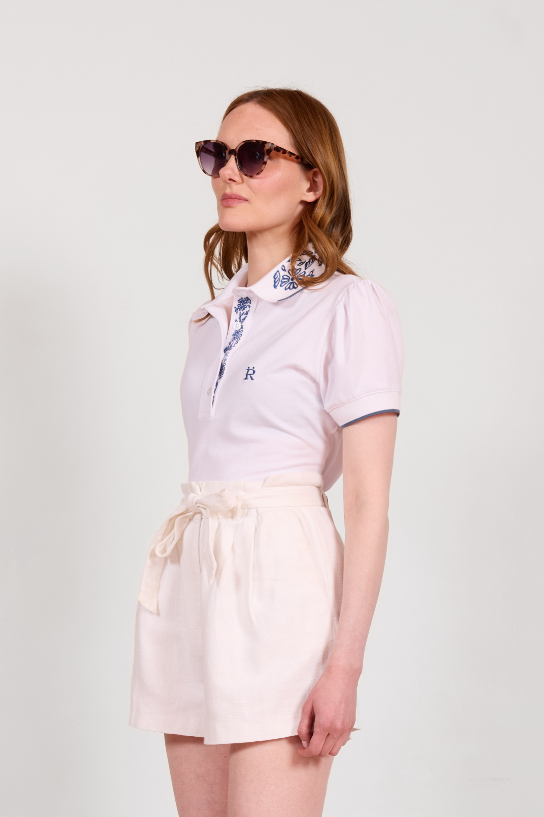 Briar | Embroidered Polo- Shirt