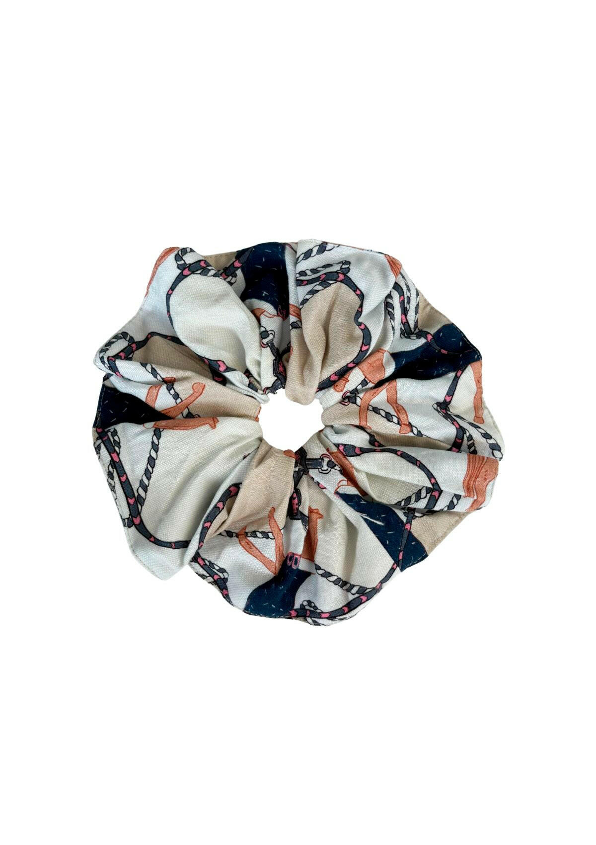 Hair Scrunchie | White