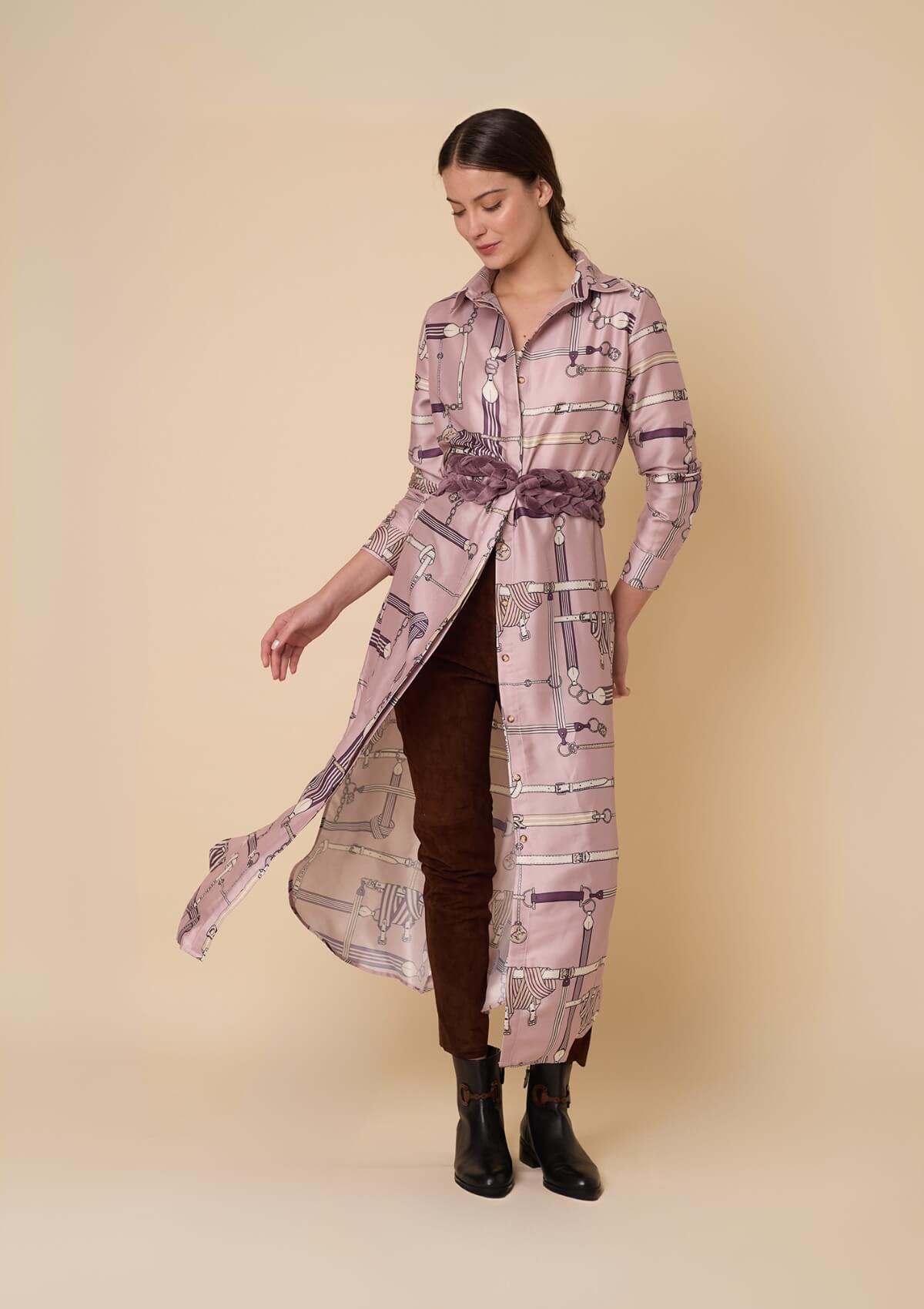 Victoria Tunic Dress | Jubilea Print | Rose Blush