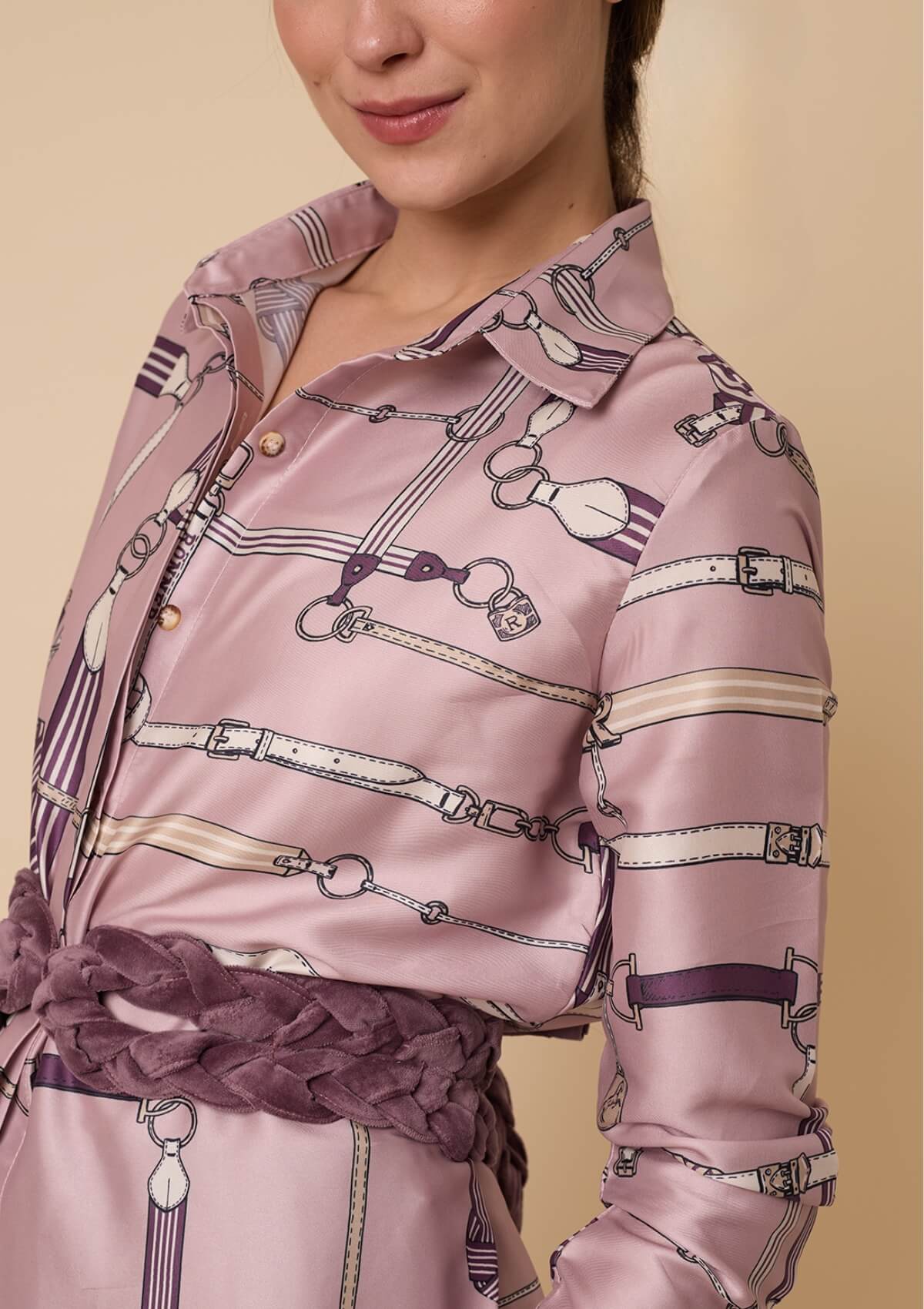 Victoria Tunic Dress | Jubilea Print | Rose Blush