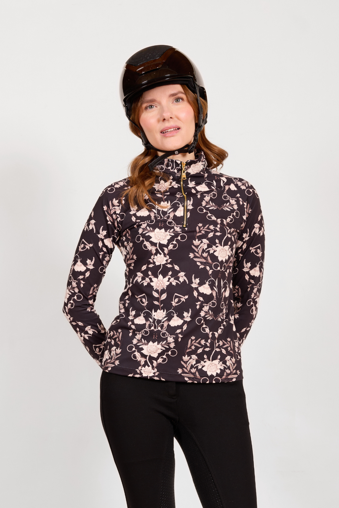 Q-Zip | Bridle Botanica Print | Long Sleeve