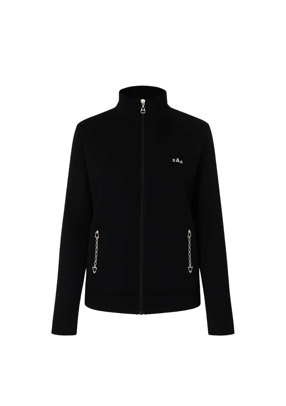 Ava Embroidered Zip Jacket