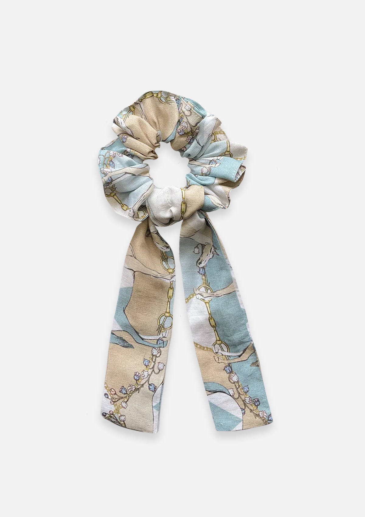 Linen Scarf Hair Scrunchie - Rönner