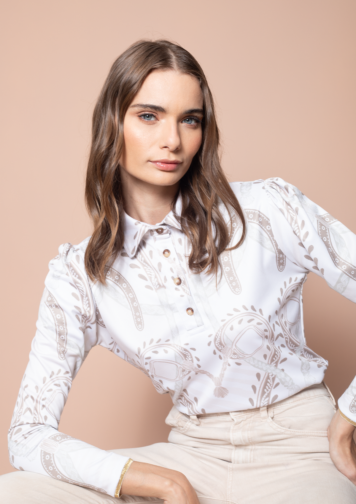 Mare Polo-Shirt Long Sleeve Harmonia