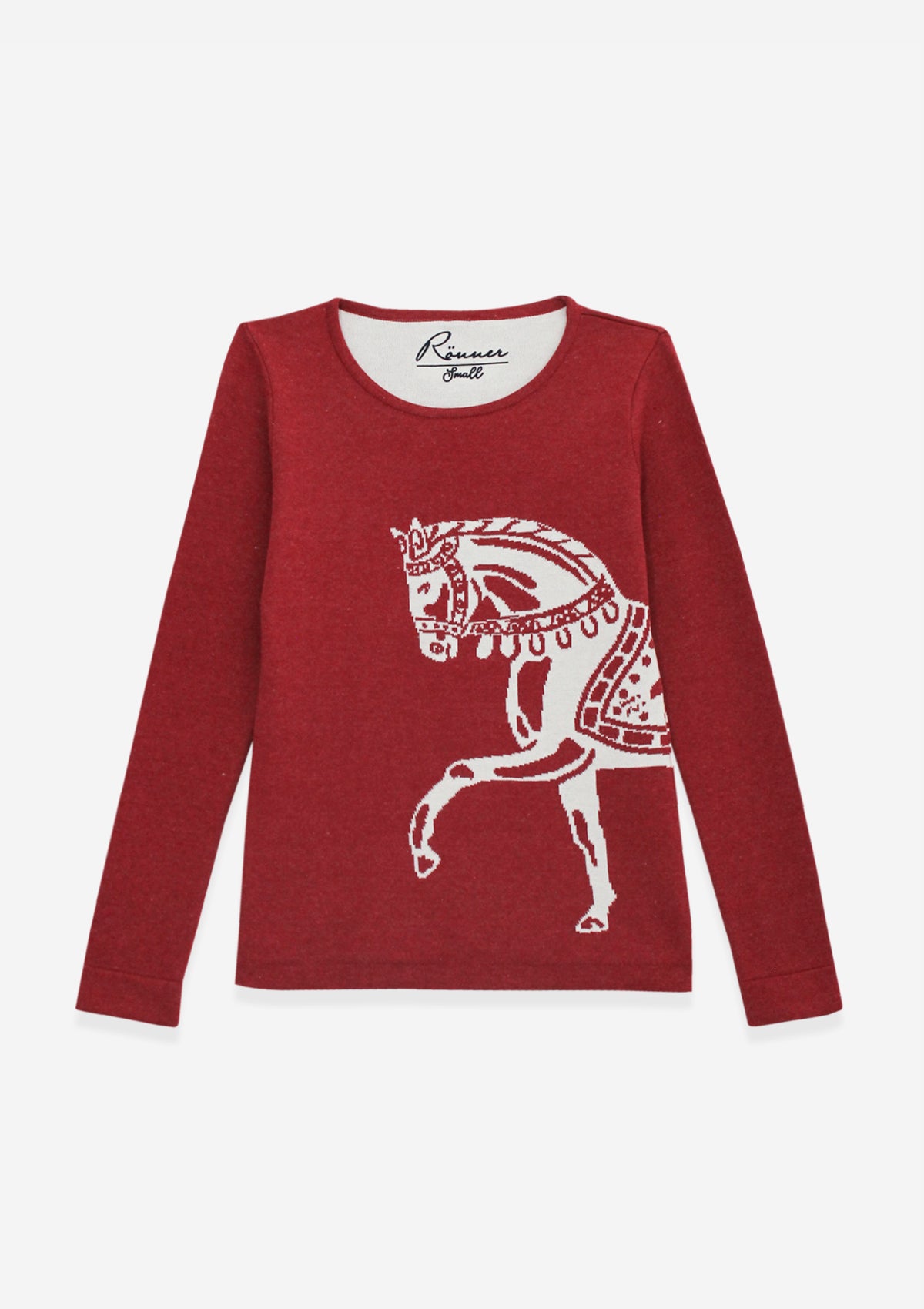 Martina Sweater | Classic Knit | Red