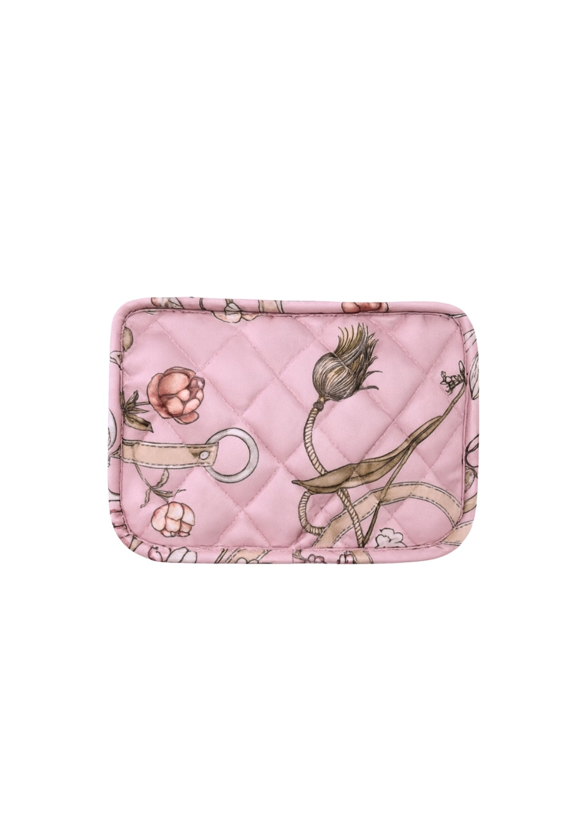 Essentials Pouch | Herbaria Print | Rose