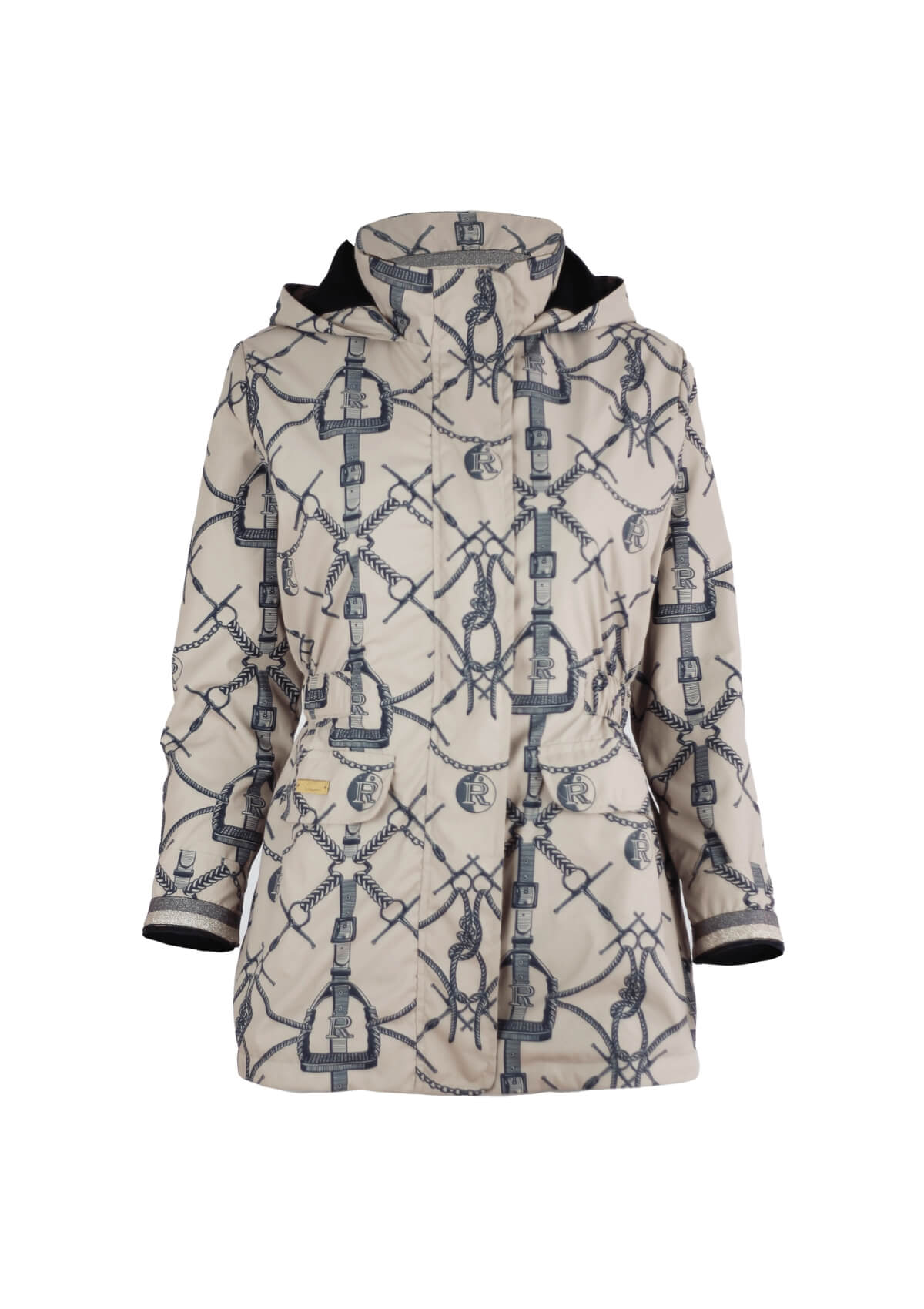 Georgina Windbreaker | Morsetti Print | D'Oro