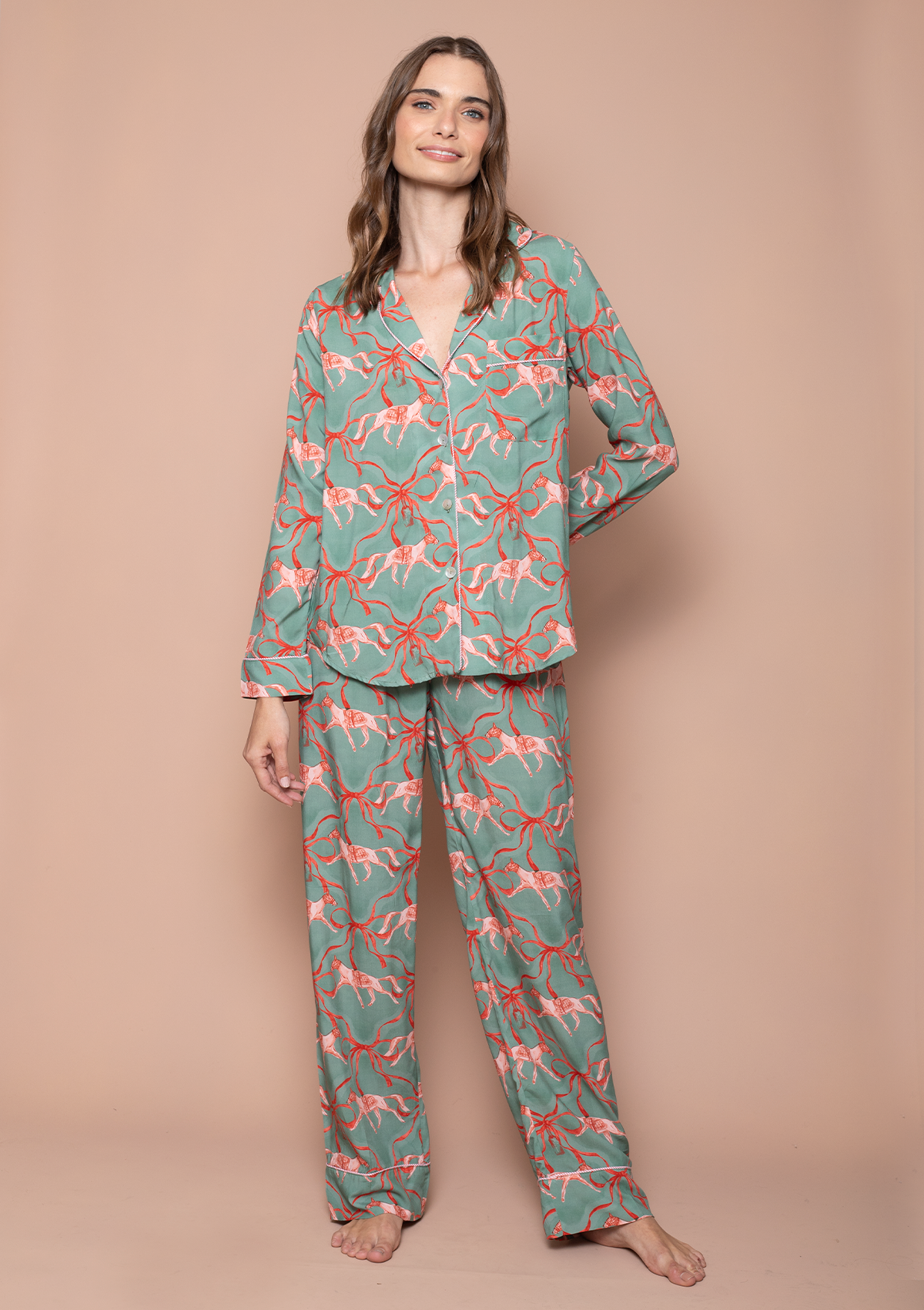 Lucky Ribbon Classic Pj’s set | Peppermint Dream