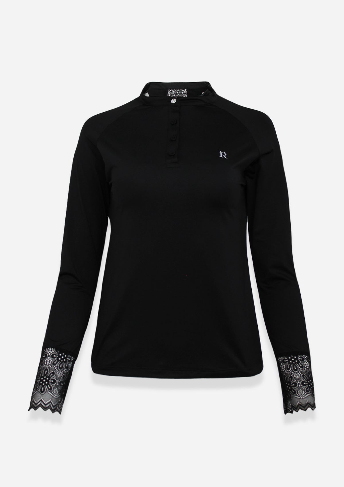 Amelie Show Shirt | Long Sleeve | Black