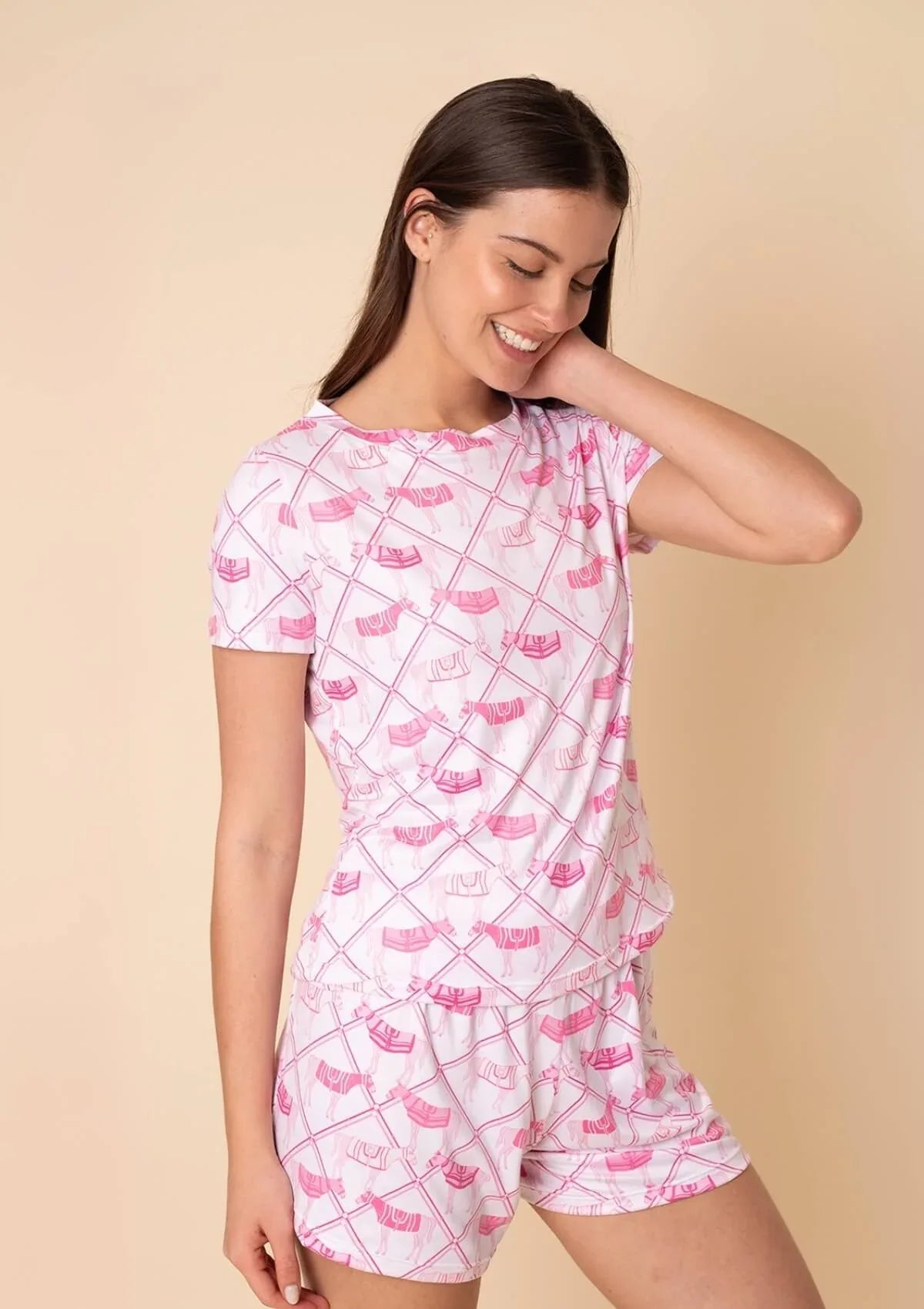 Aurora PJ's Set | Short Sleeve | Pink - RönnerPijama SetXS