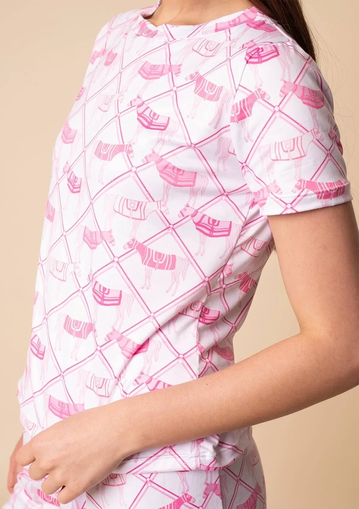 Aurora PJ's Set | Short Sleeve | Pink - RönnerPijama SetXS