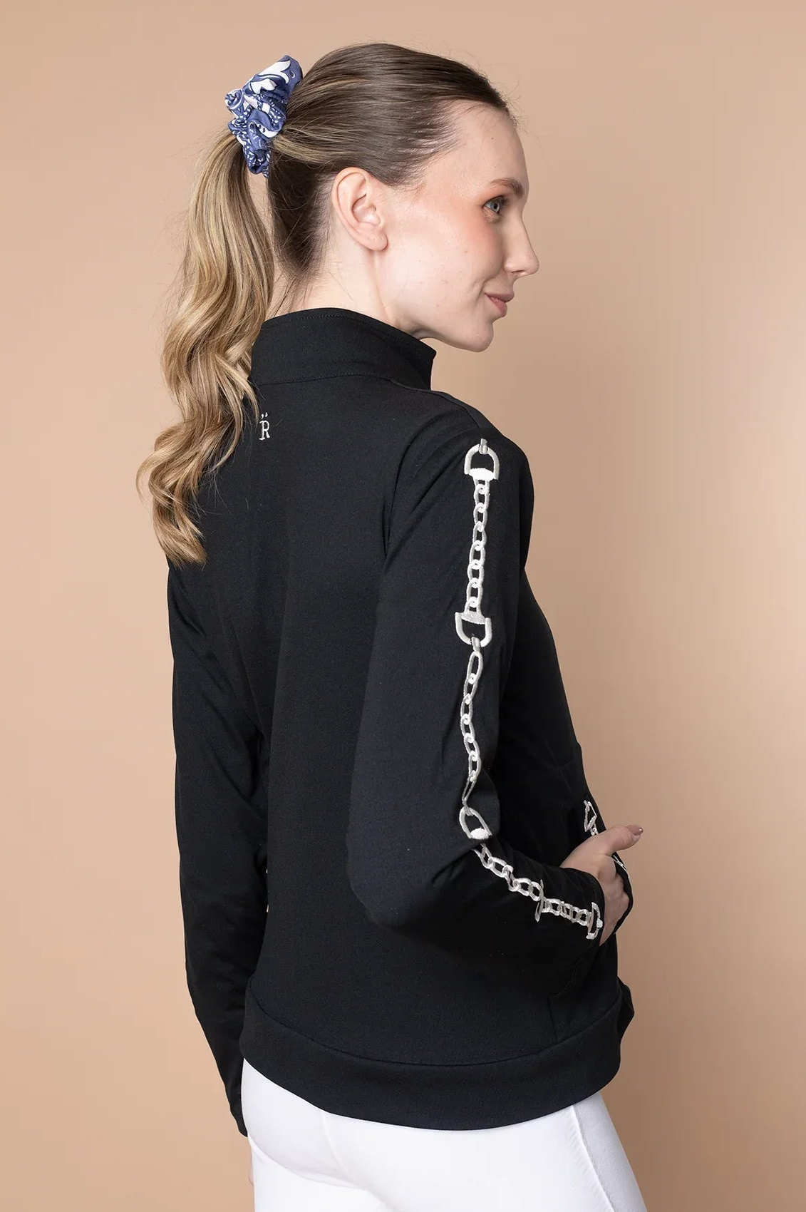 Ava Embroidered Zip Jacket - RönnerXS