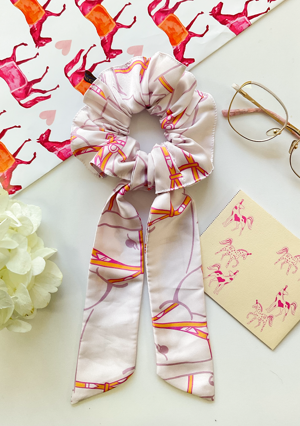 Scarf Hair Scrunchie | Cheval