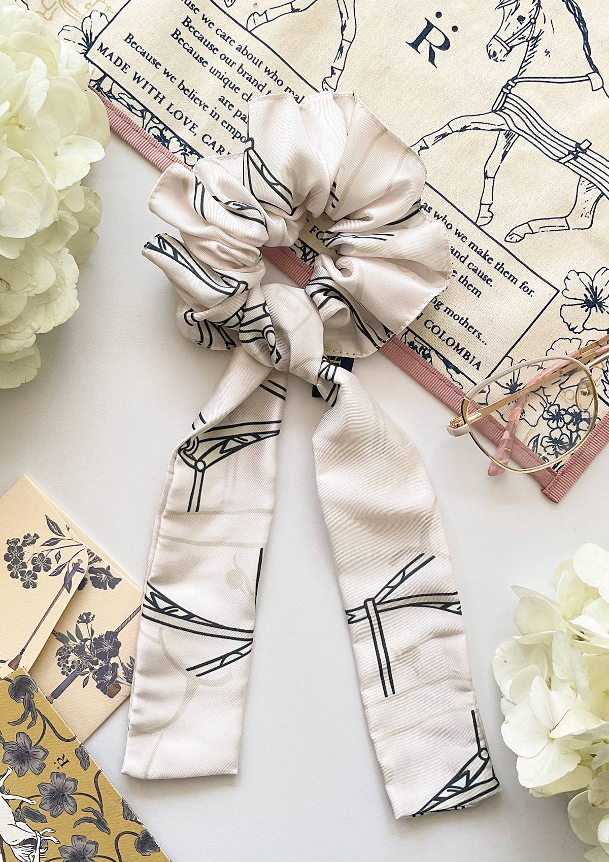 Scarf Hair Scrunchie | Cheval