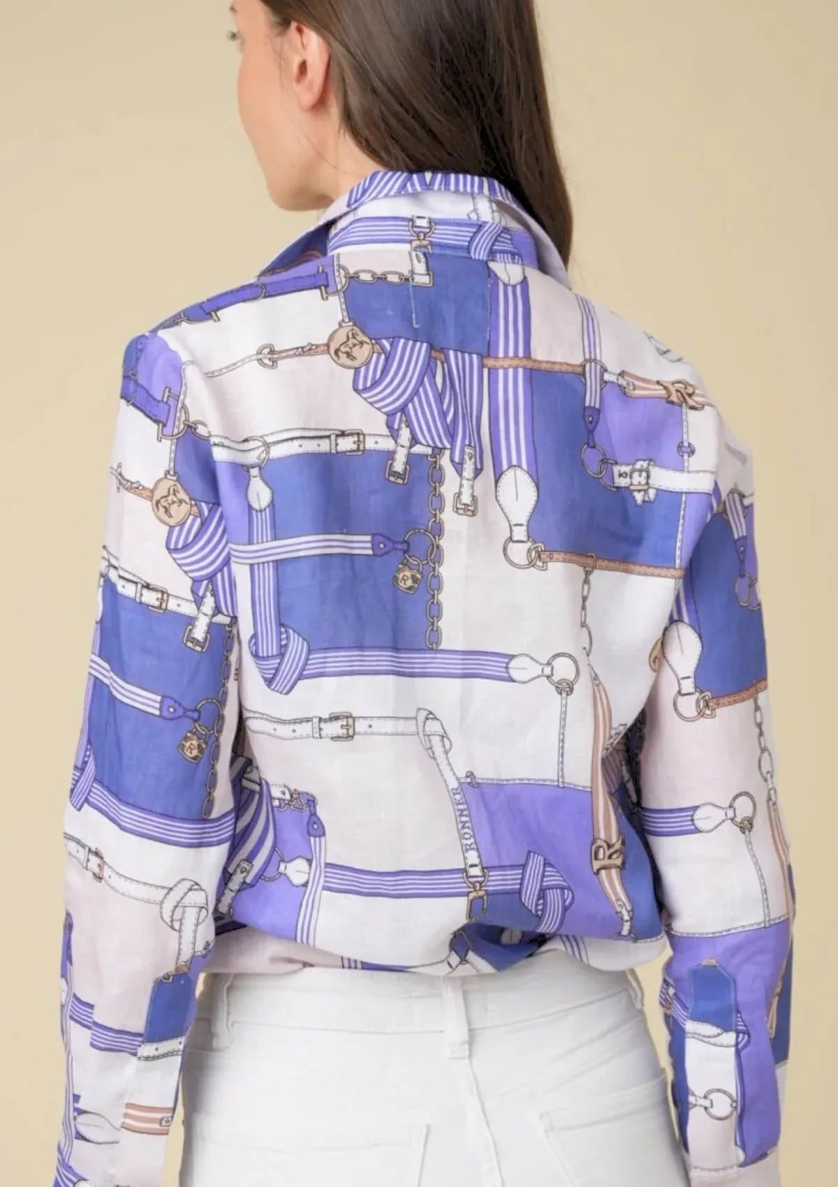 Basic Linen Shirt | Jubilea Print - RönnerShirtXS
