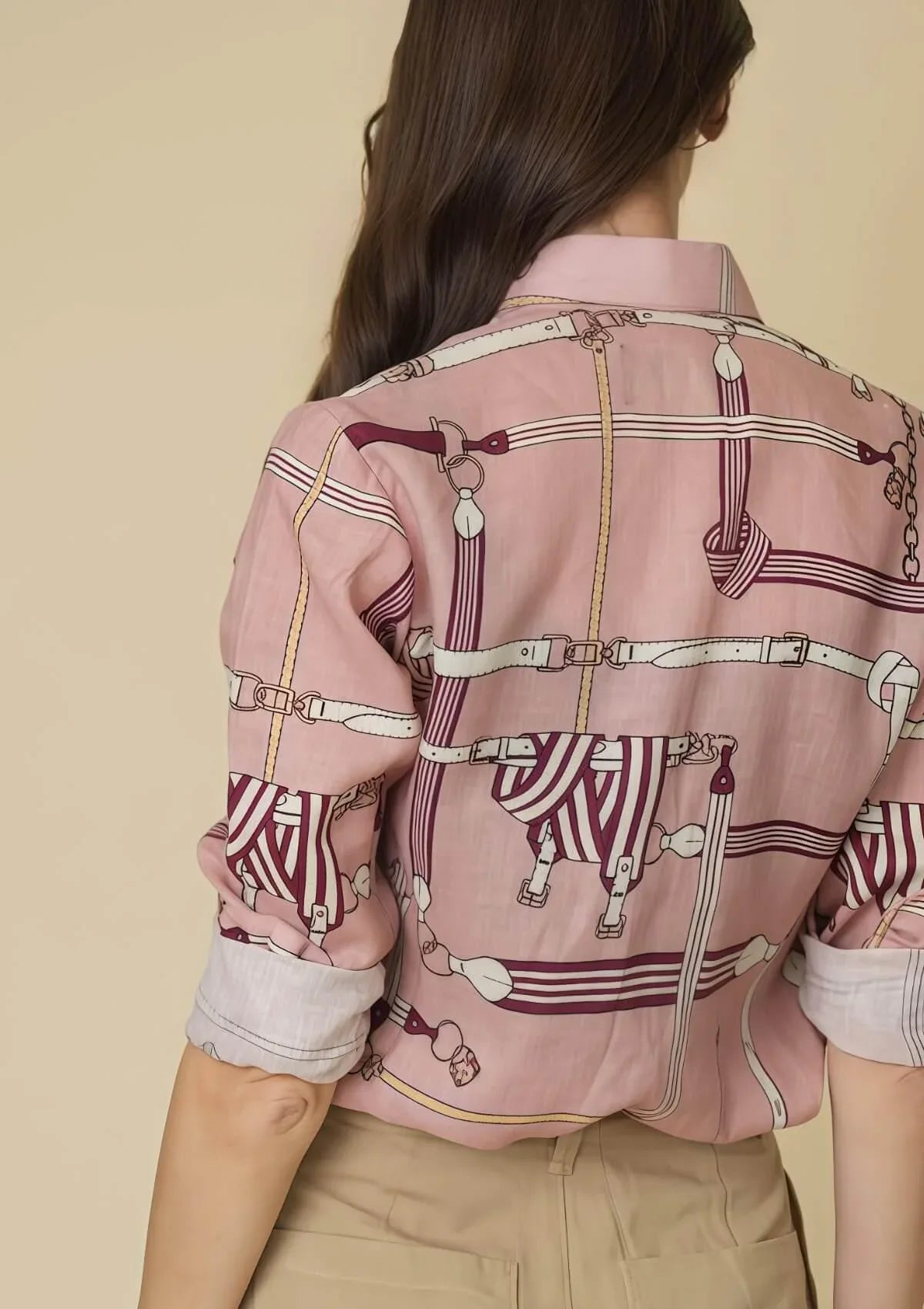 Basic Linen Shirt | Jubilea Print - RönnerShirtXS