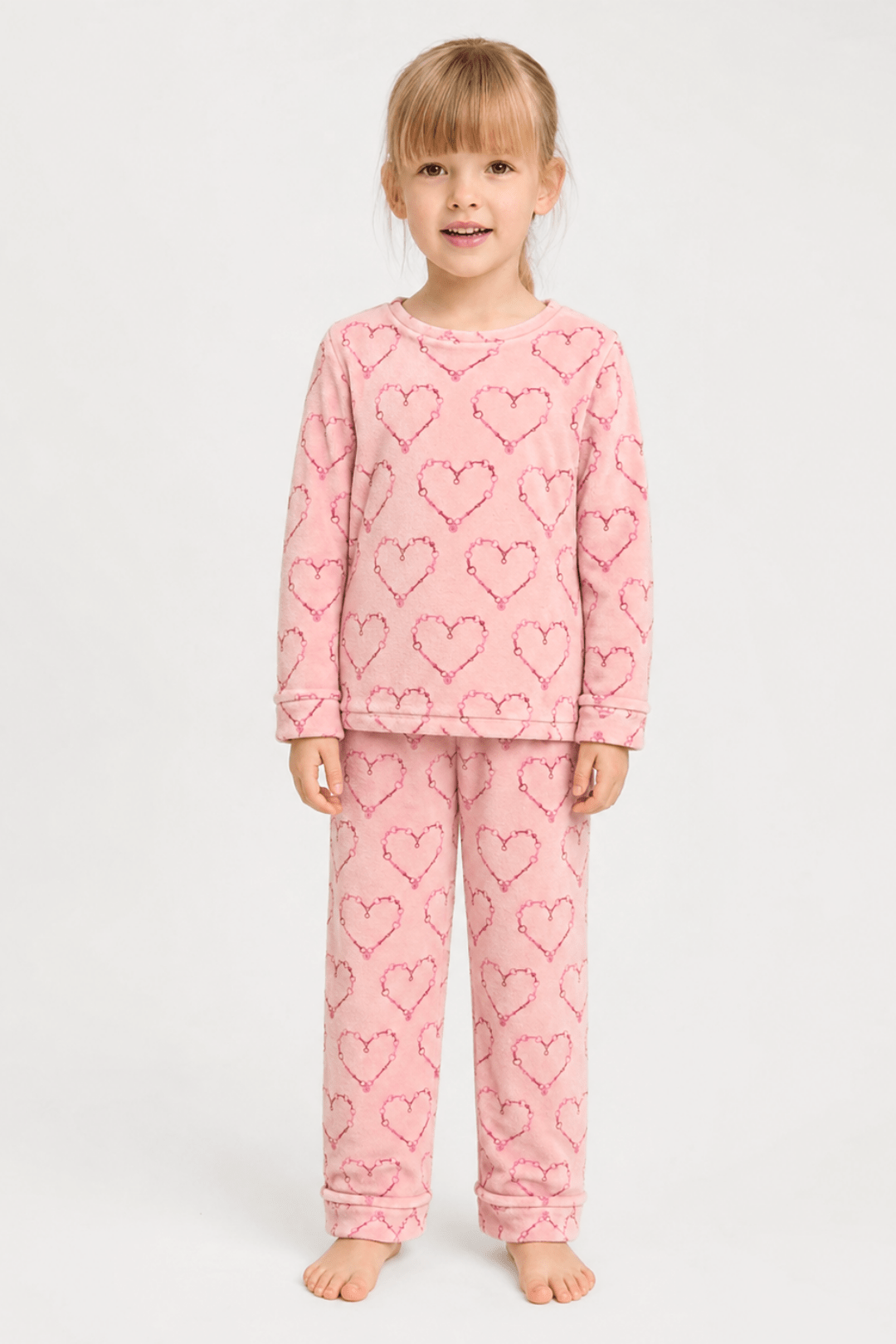 Bit of Love Children's PJ's Set - RönnerLong Sleeve SetRose