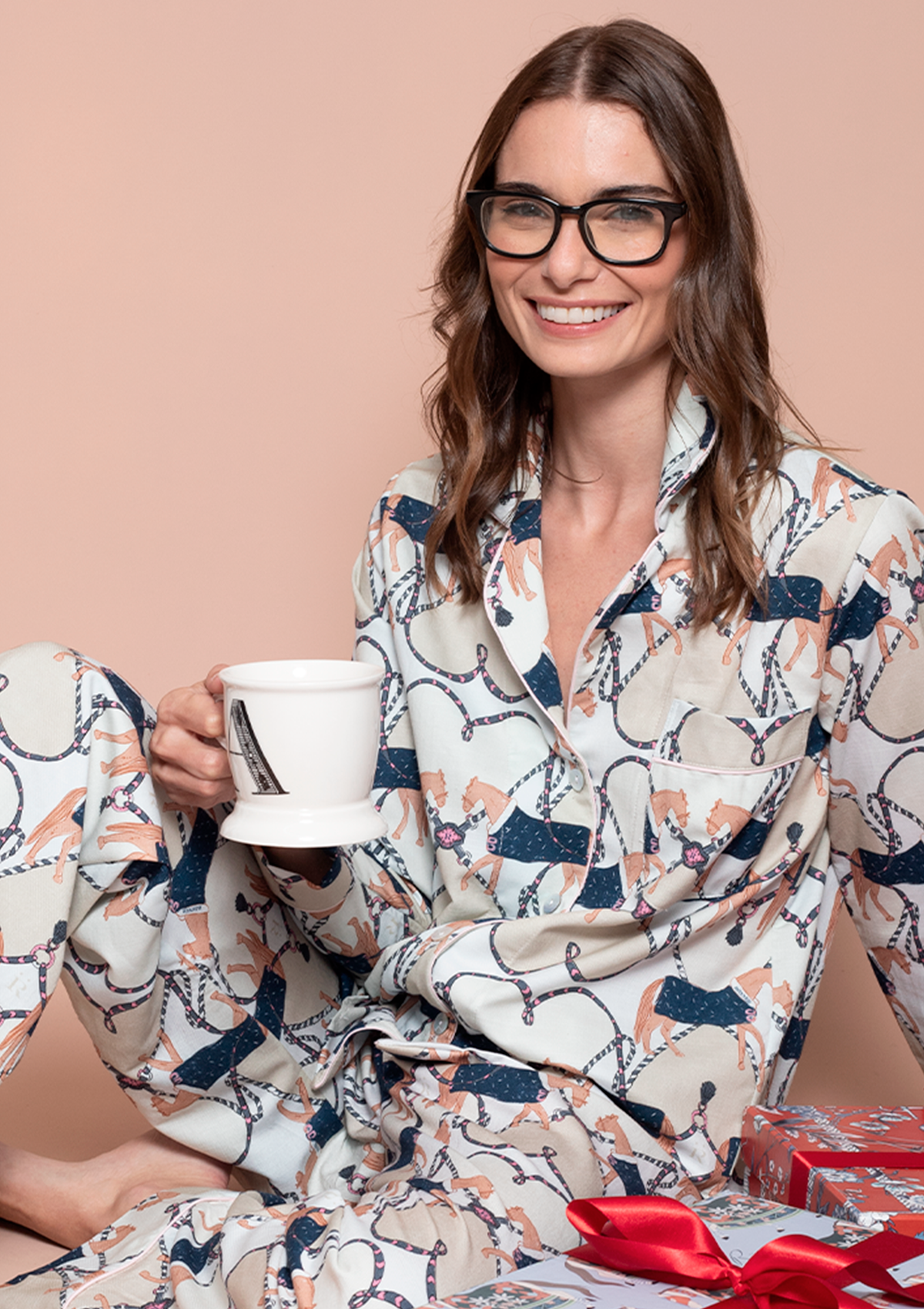 Horsebond Classic PJ’s Set | Bluebell