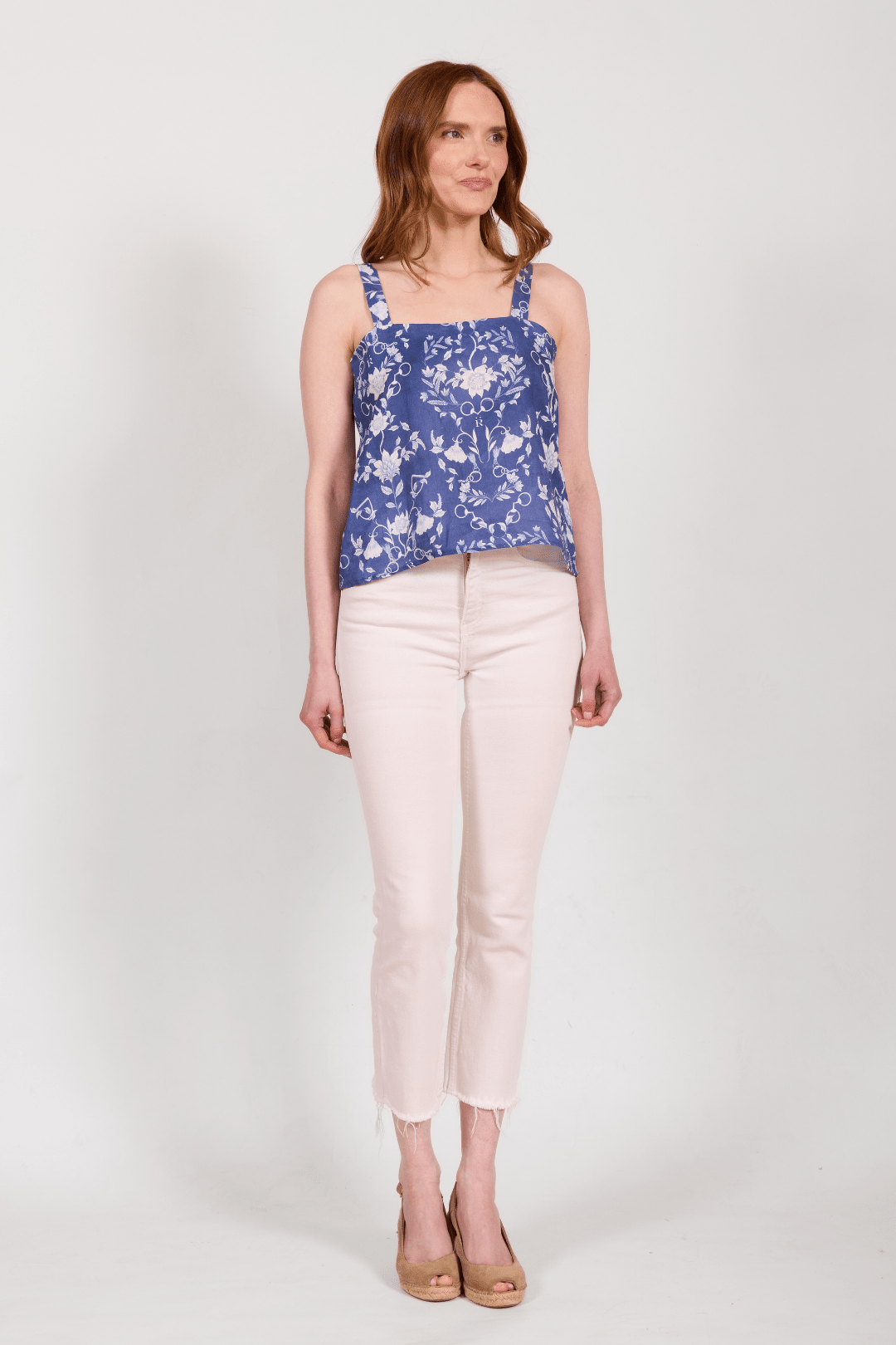 Bridle Botanica Linen Top - RönnerXS