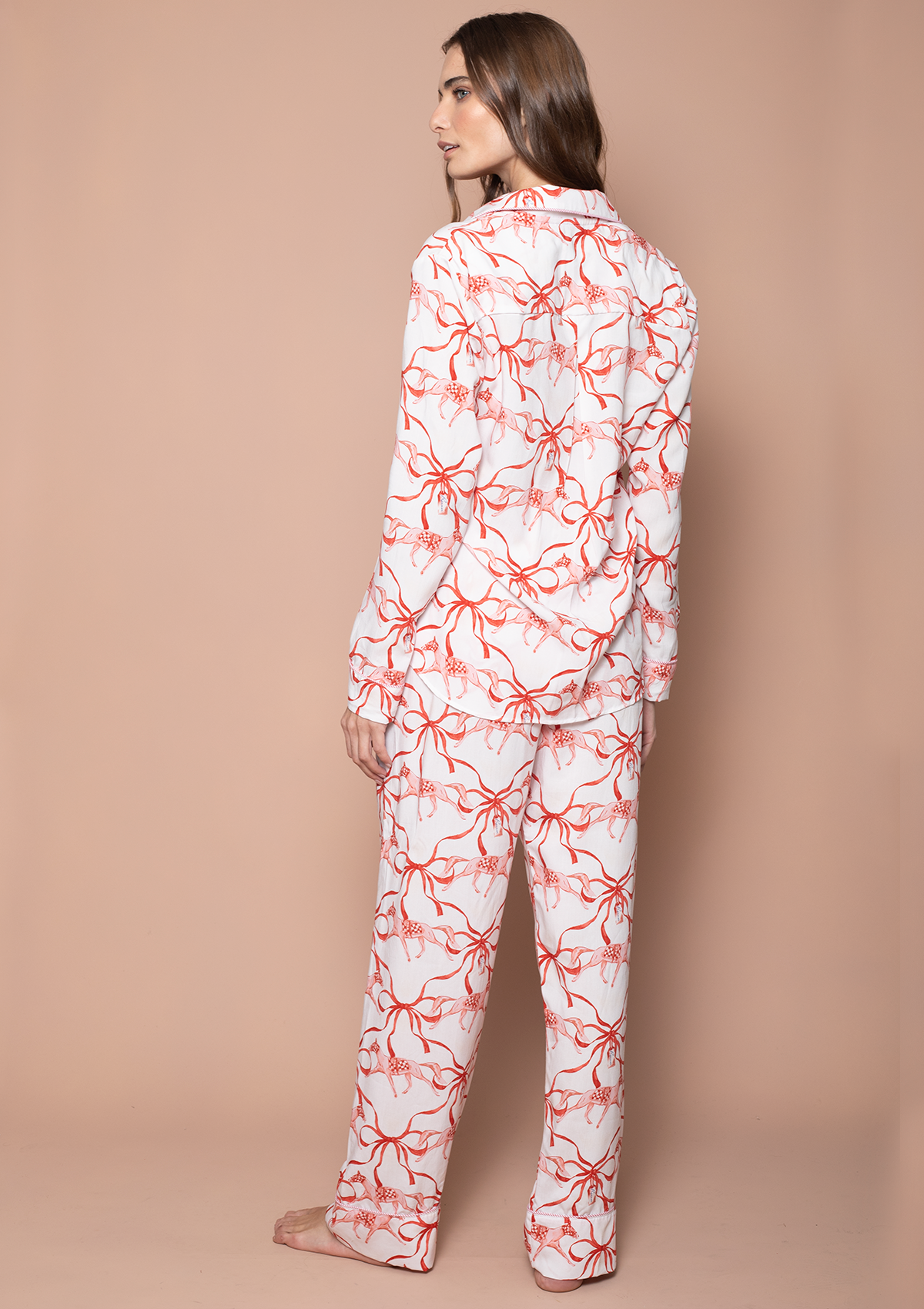 Lucky Ribbon Classic Pj’s set | Candy Cane