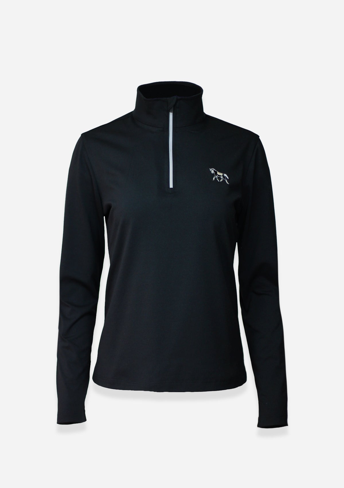 Devotion Q - Zip Embroidered | Long Sleeve - RönnerLong Sleeve Quarter ZipXS