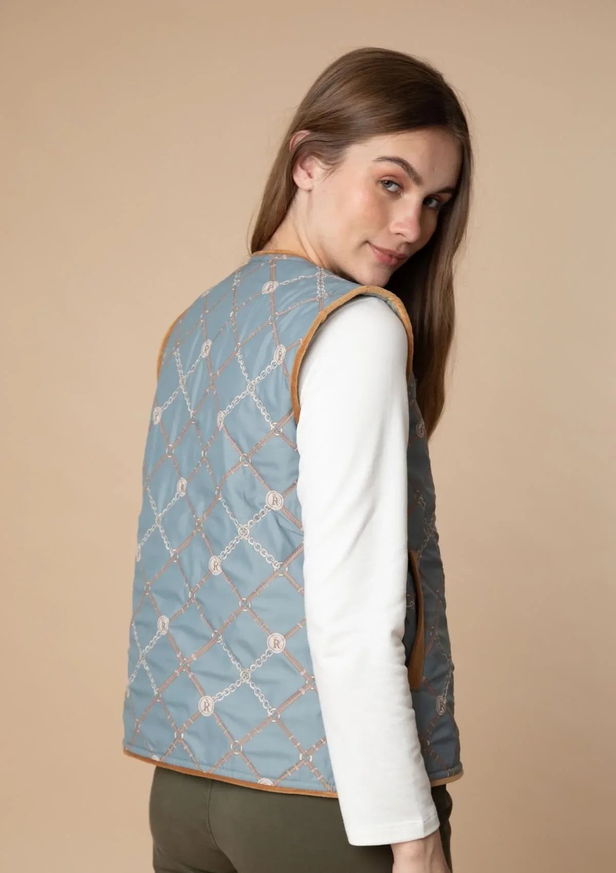 Élora Barn Vest | Beltina Print - RönnerVestXS