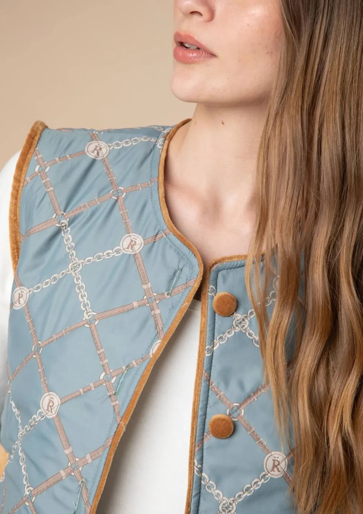 Élora Barn Vest | Beltina Print - RönnerVestXS