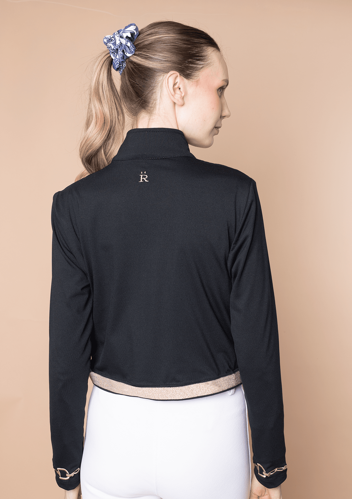 Ember Embroidered Cropped Zip Jacket - RönnerJacketsXS