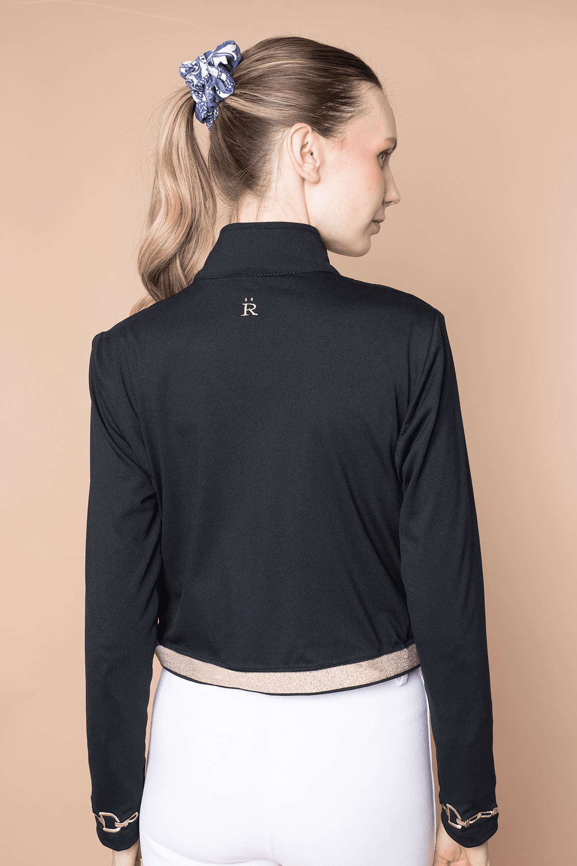 Ember Embroidered Cropped Zip Jacket - RönnerJacketsXS