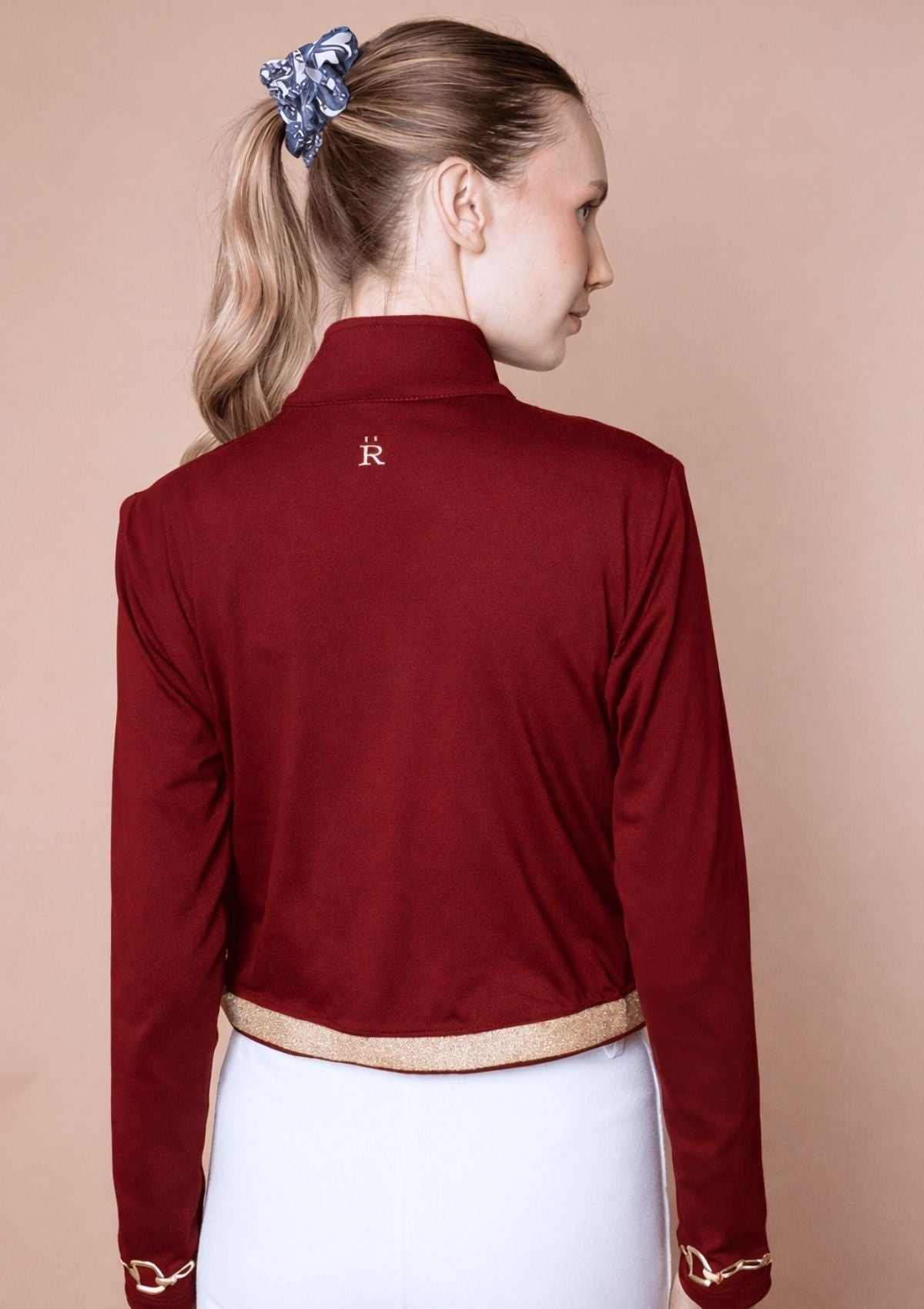 Ember Embroidered Cropped Zip Jacket - RönnerJacketsXS