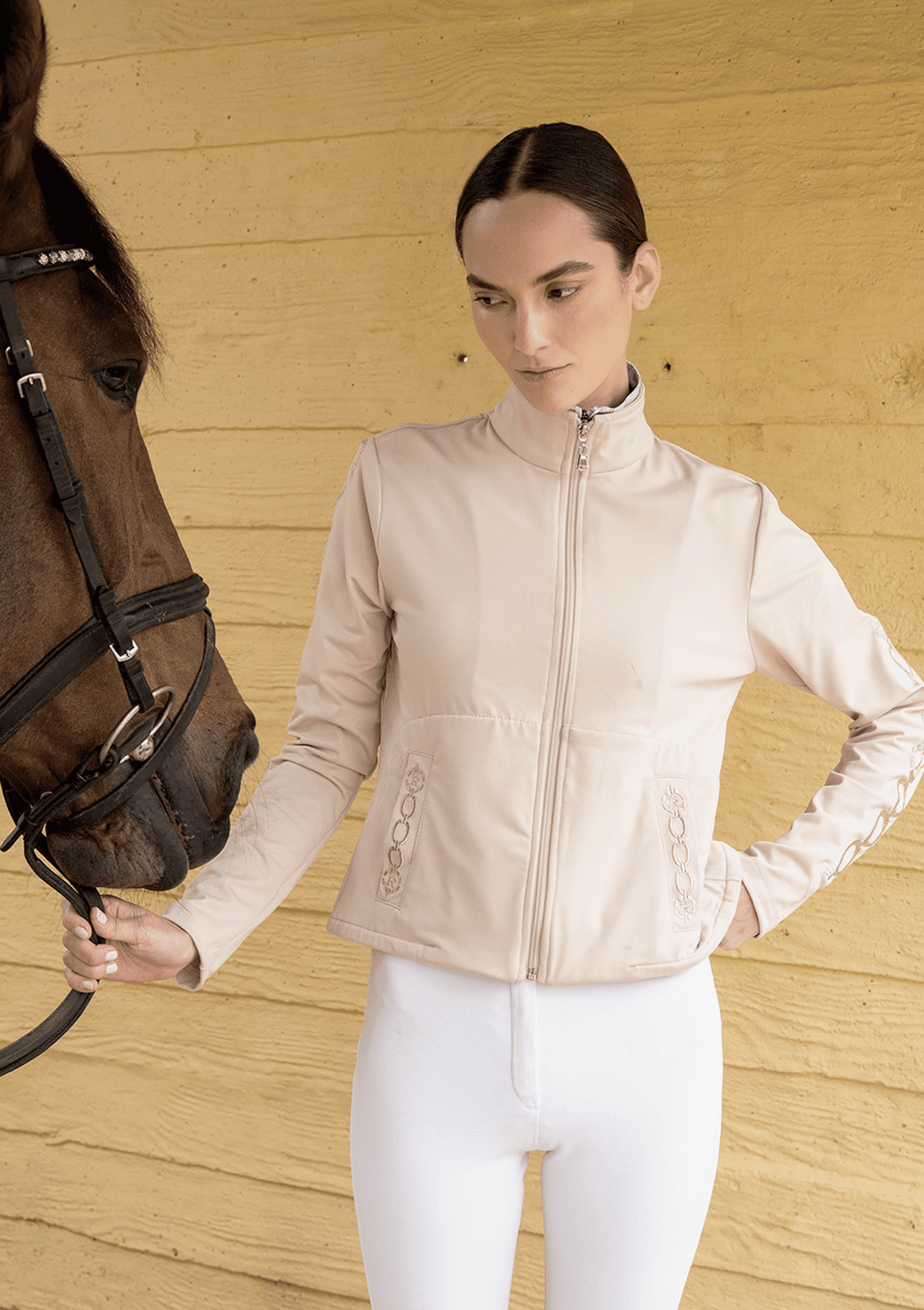 Equus Embroidered Zip Jacket - RönnerJacketsXS