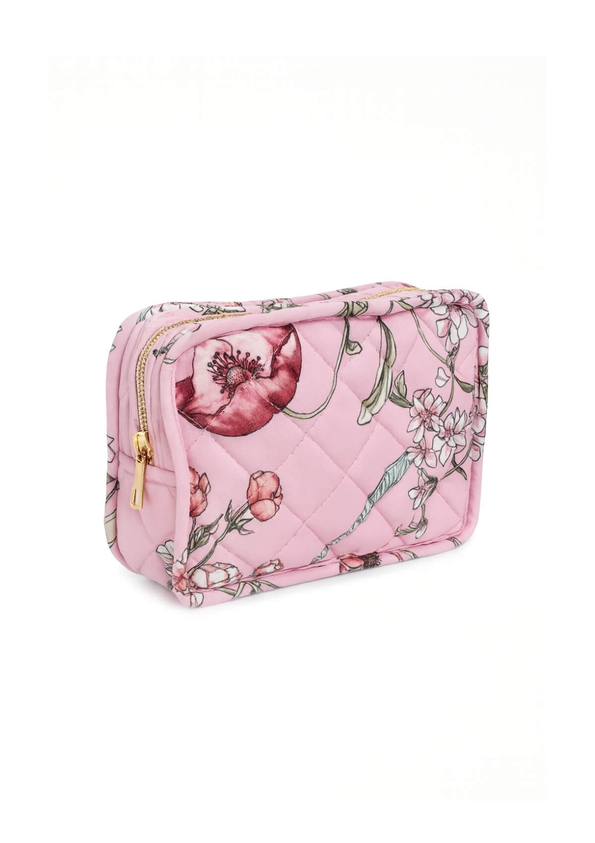 Essentials Pouch | Herbaria Print | Rose - Rönner