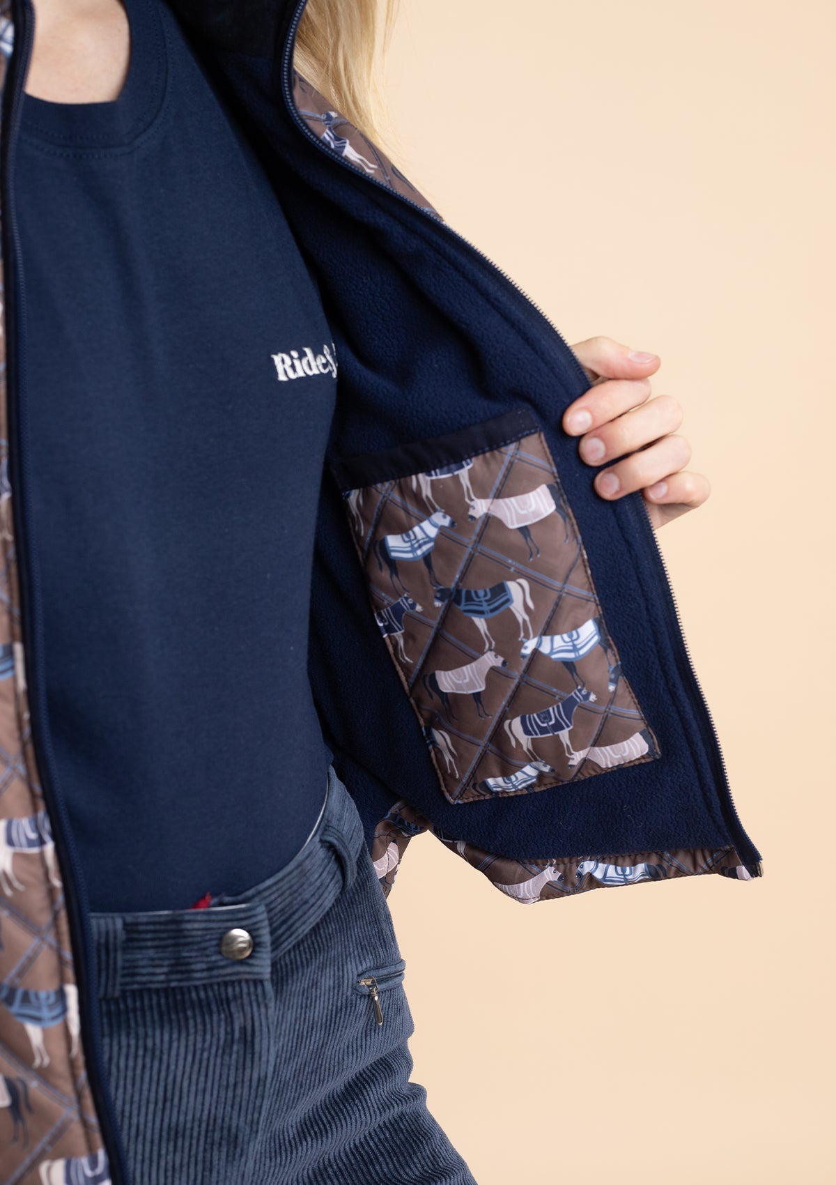 Florence Barn Vest | Victory Print - RönnerVestXS