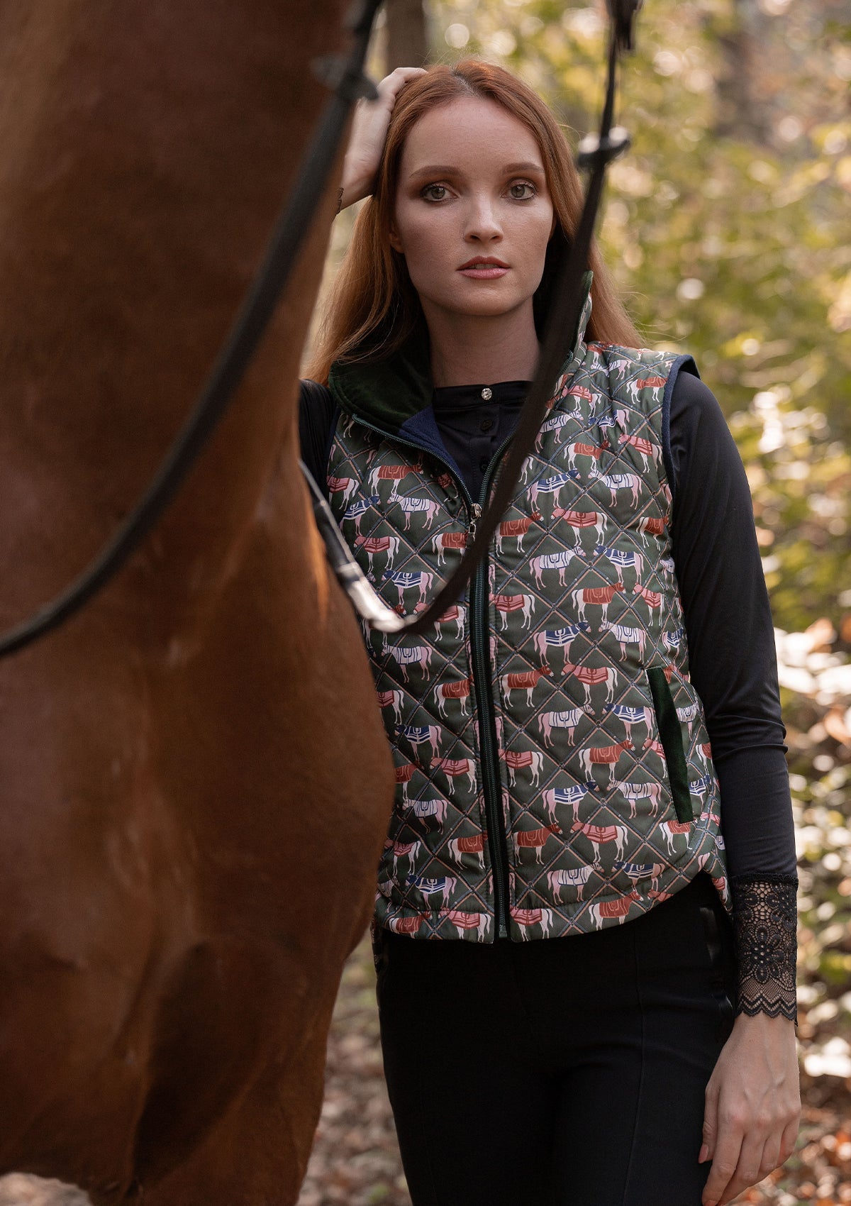 Florence Barn Vest | Victory Print - RönnerVestXS