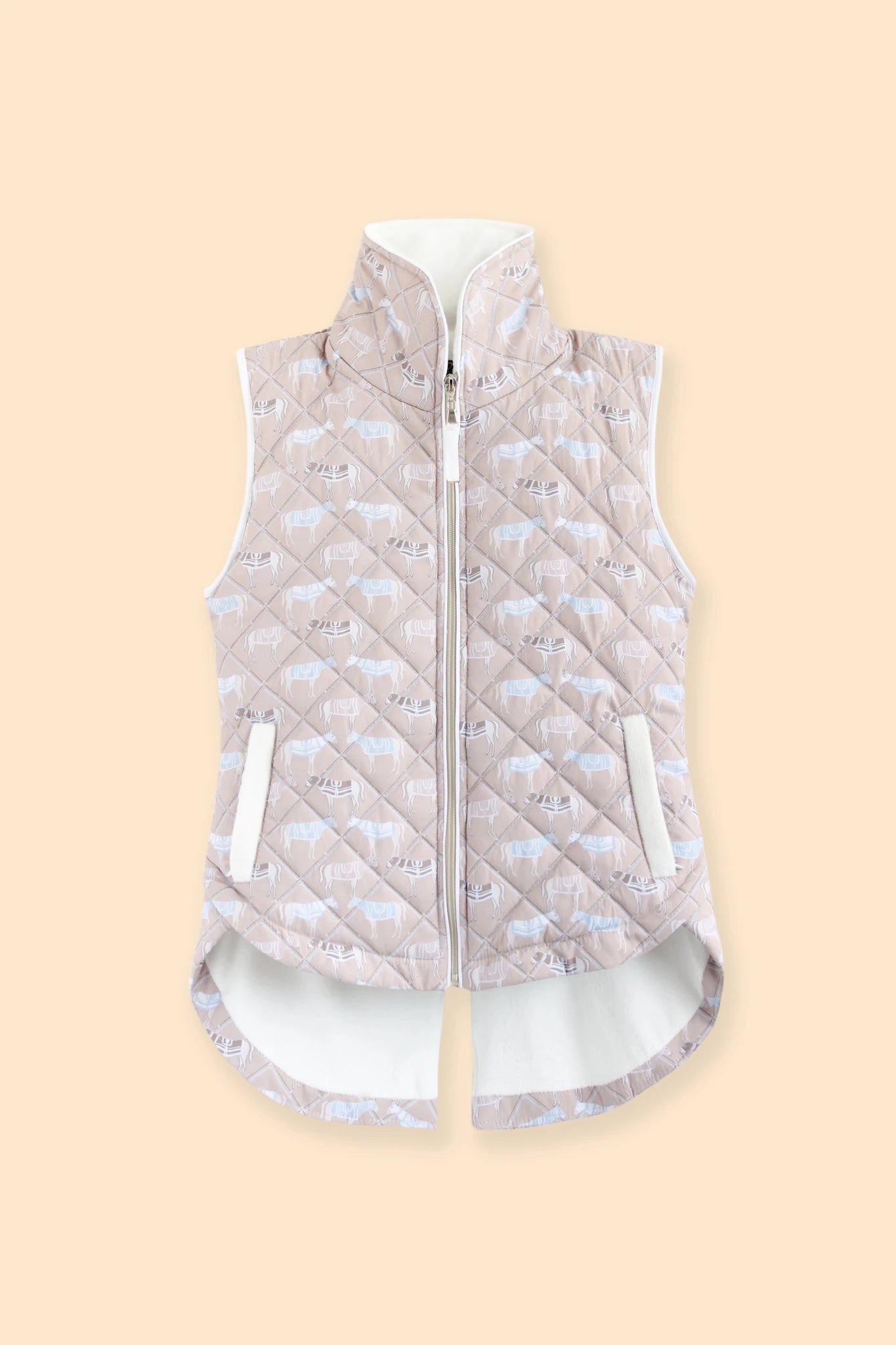Florence Quilted Vest | Victory Print - RönnerVestXS
