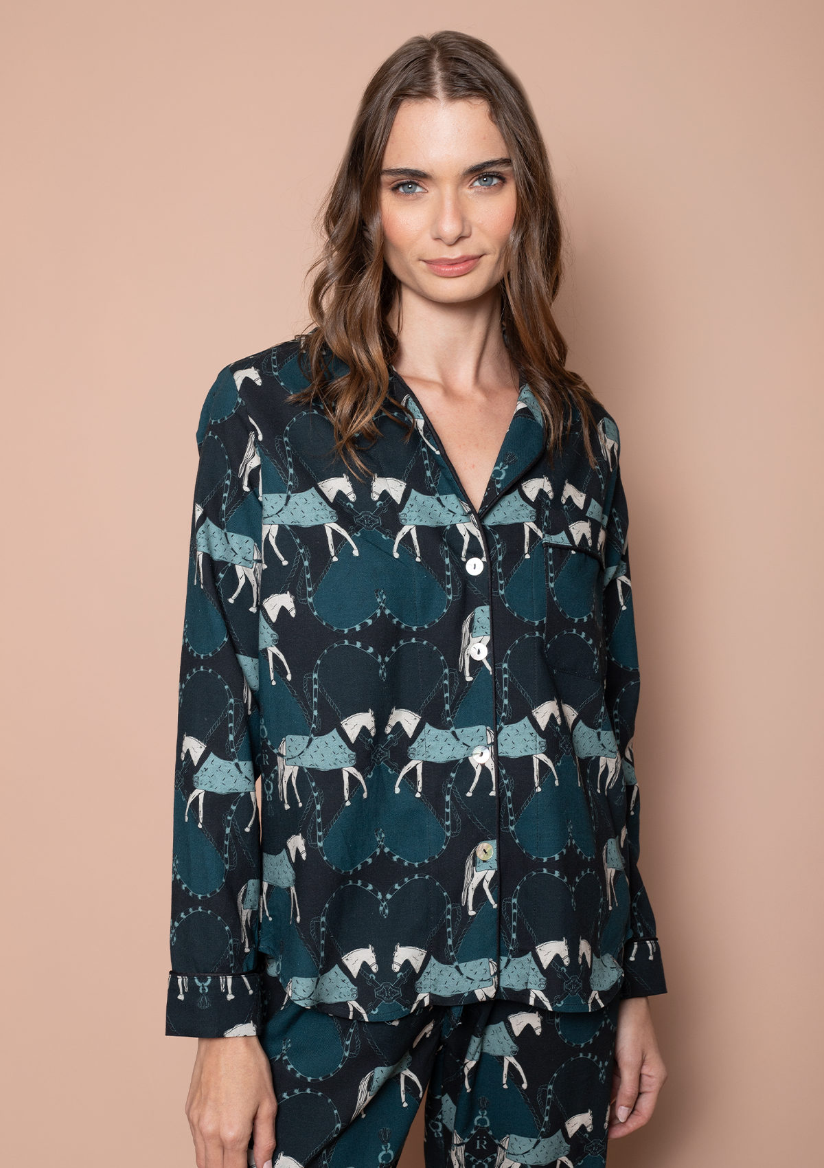 Horsebond Classic PJ’s Set | Forest